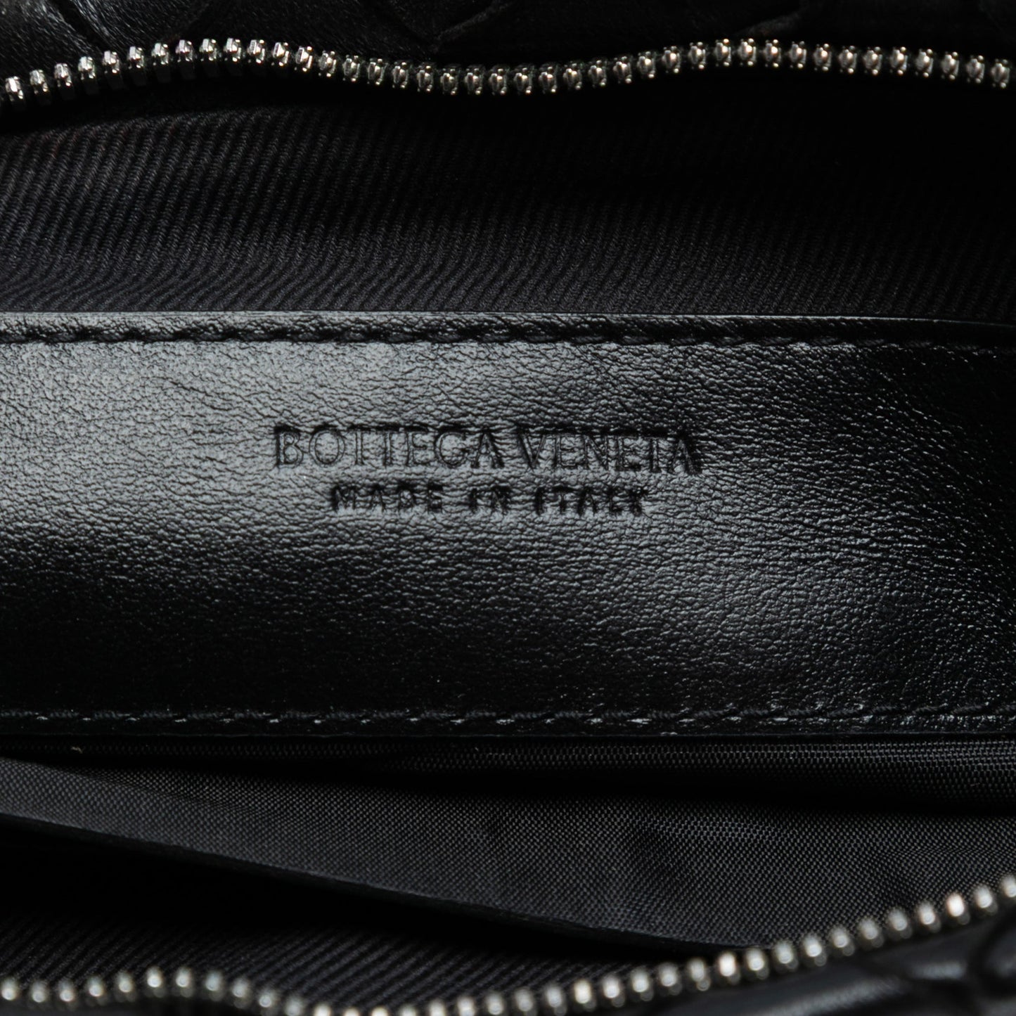 Bottega Veneta Small Nappa Intrecciato Zip Pouch
