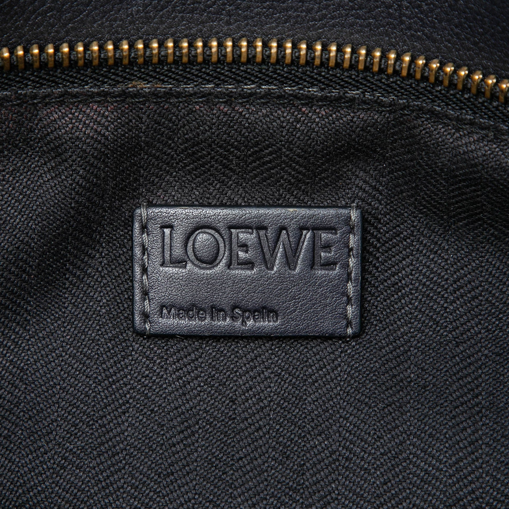 LOEWE Medium Tricolor Calfskin Puzzle Satchel