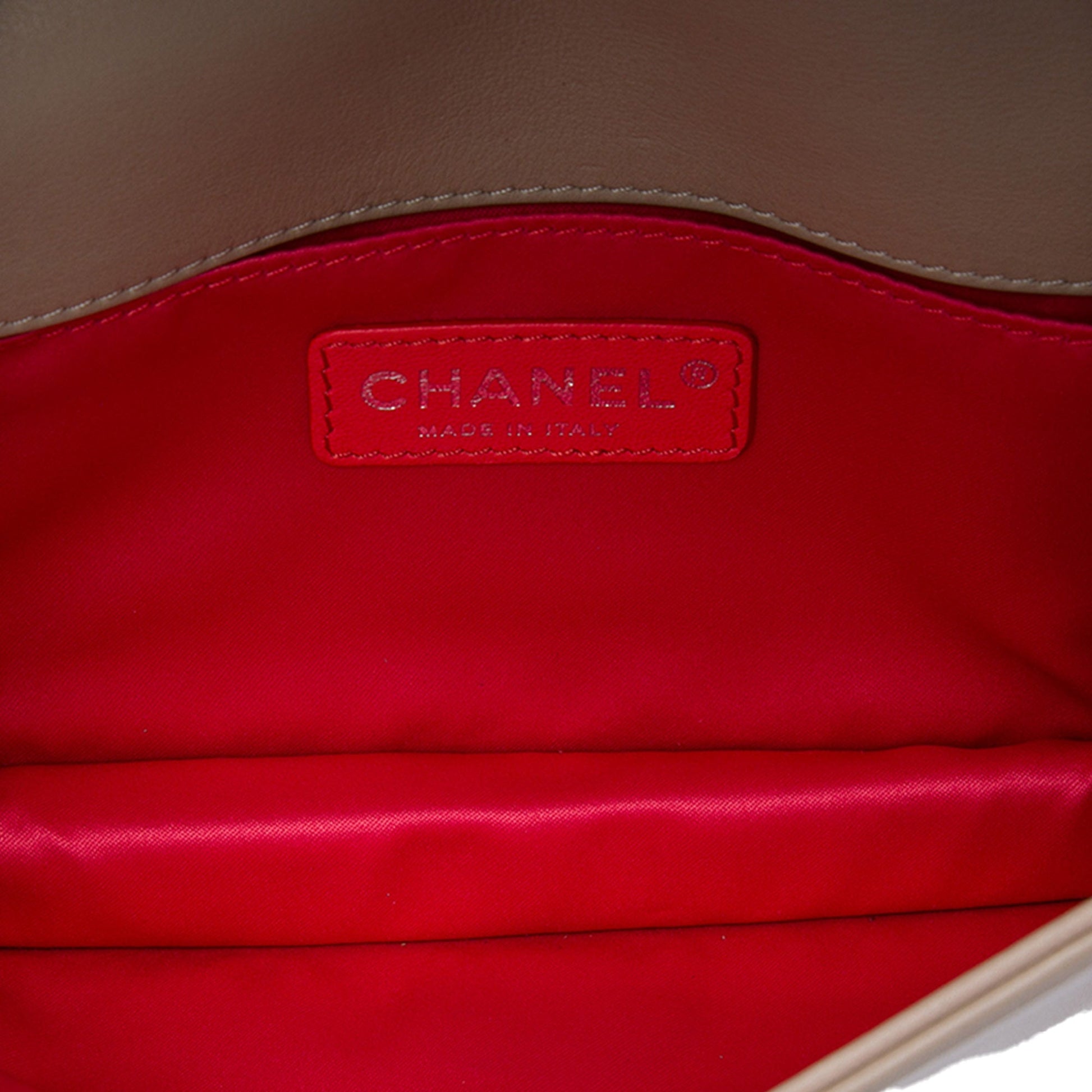 Chanel CC Patent Lipstick Ligne Flap