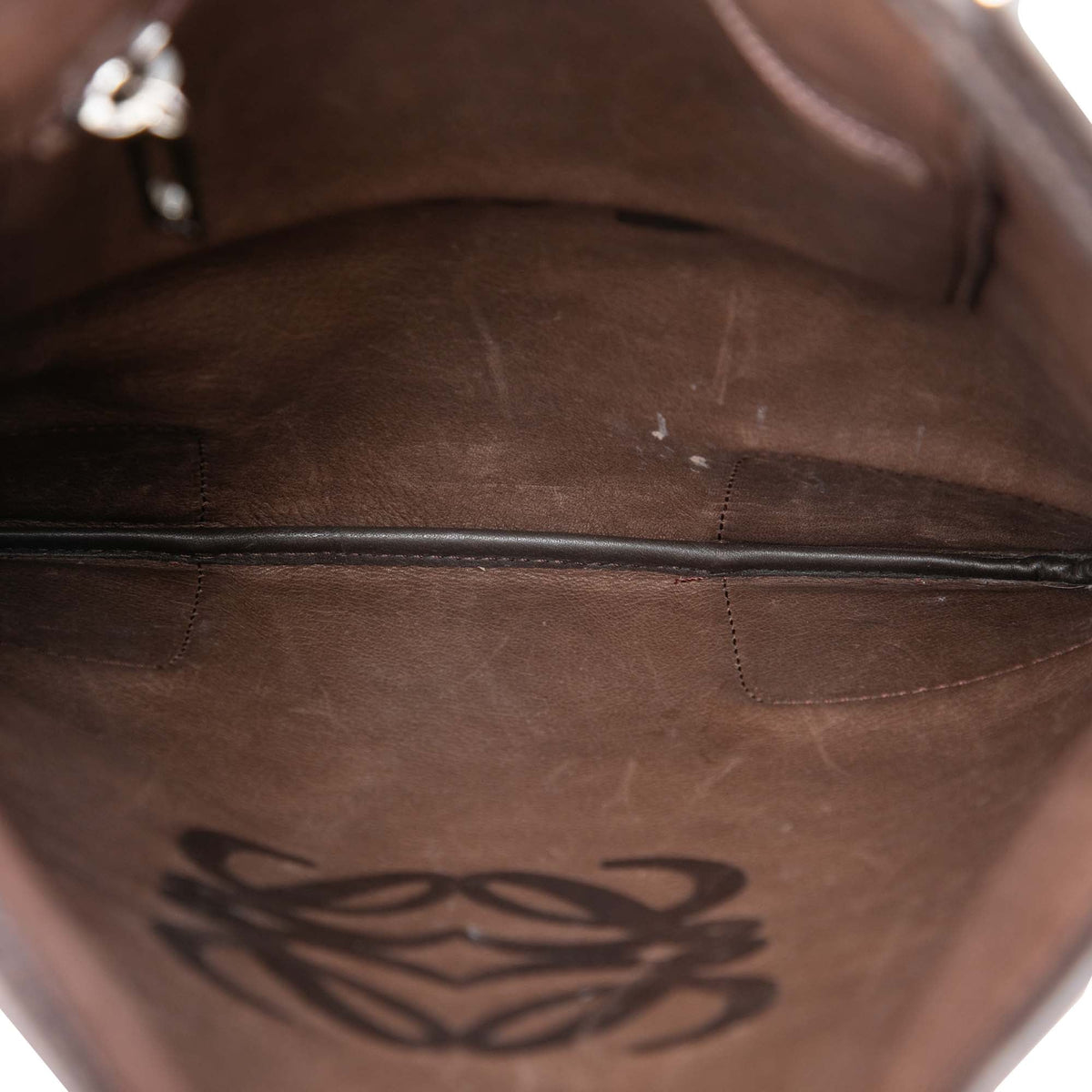 LOEWE Suede Anagram Crossbody