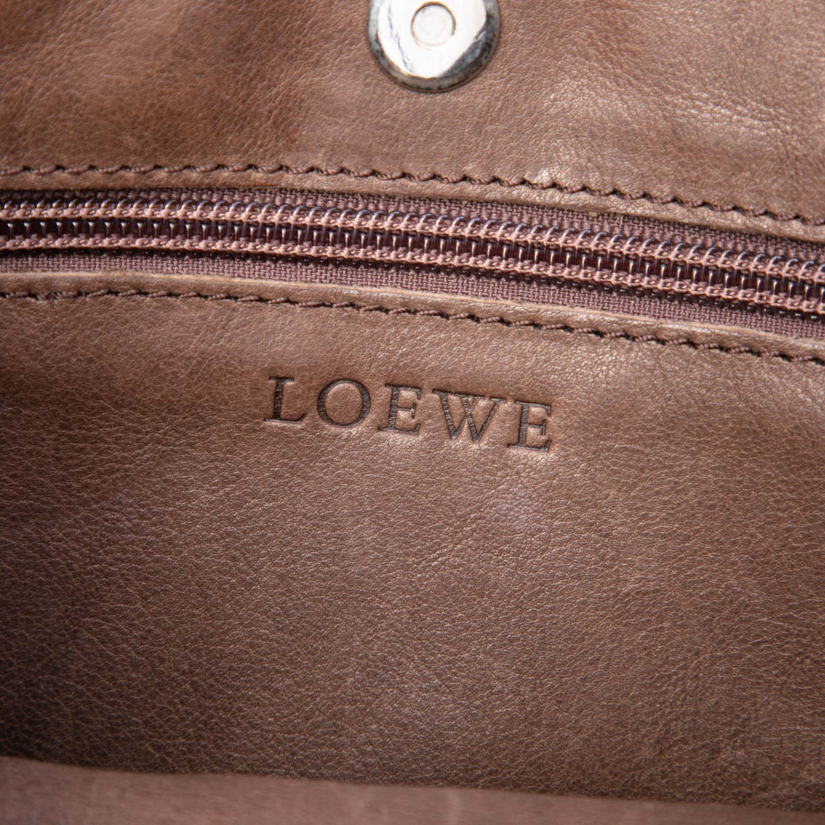 LOEWE Suede Anagram Crossbody