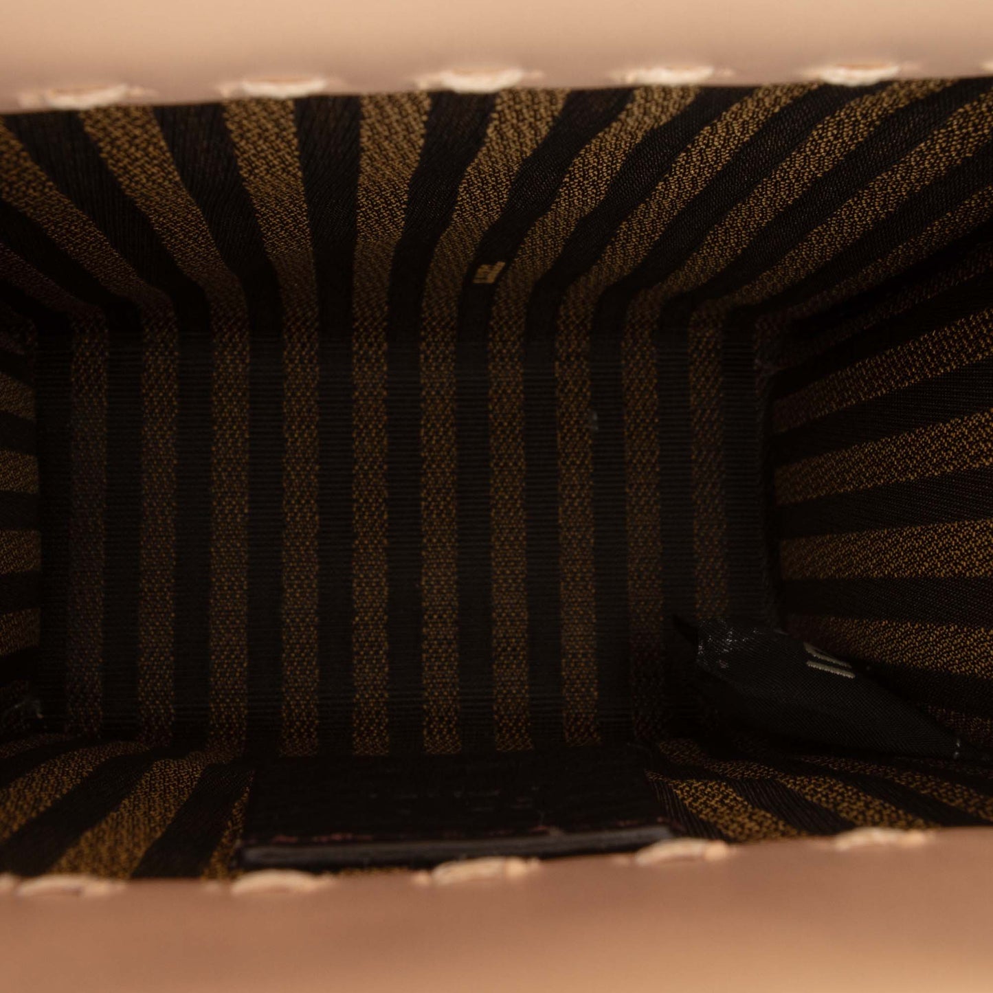 Fendi Mini Leather Sunshine Shopper Tote