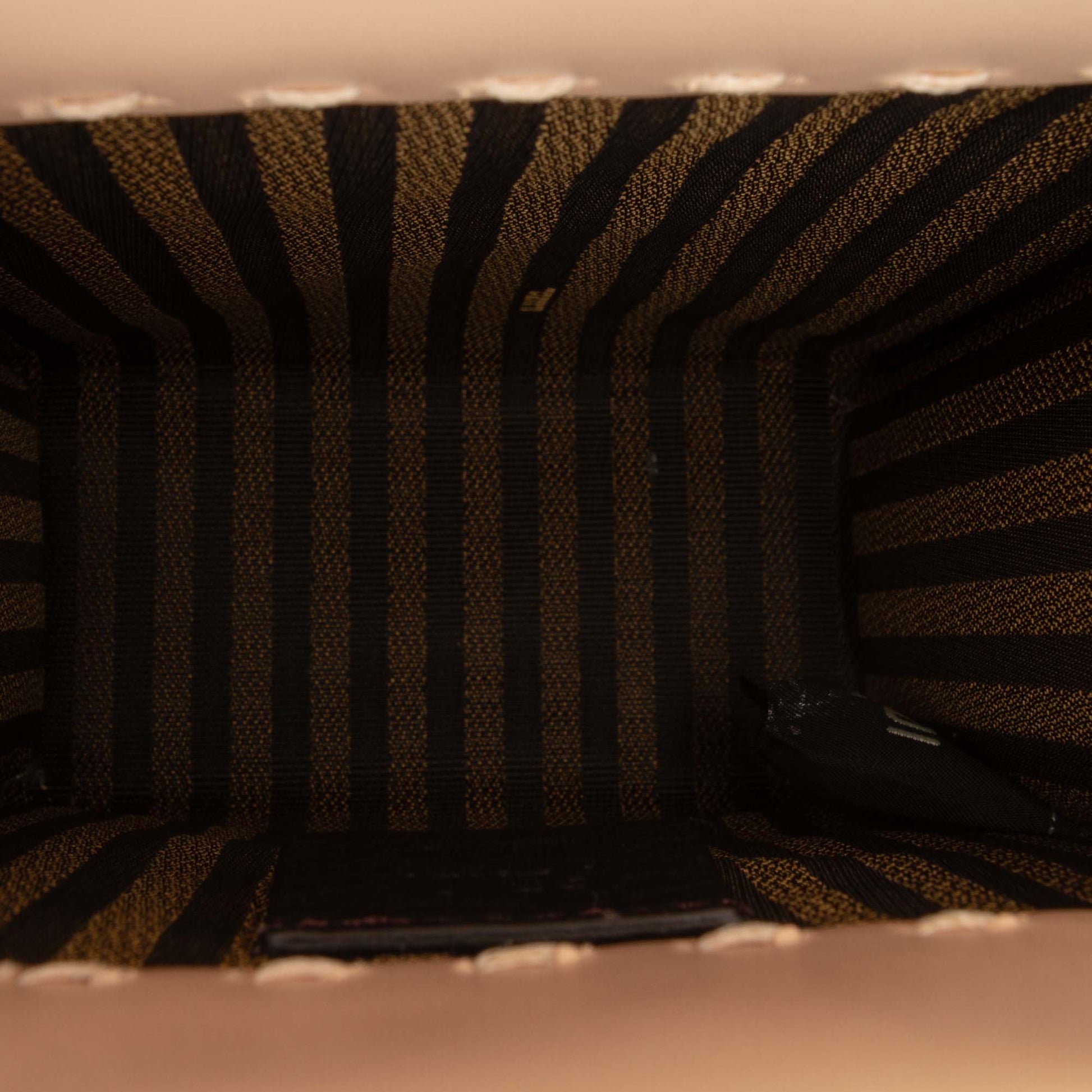 Fendi Mini Leather Sunshine Shopper Tote