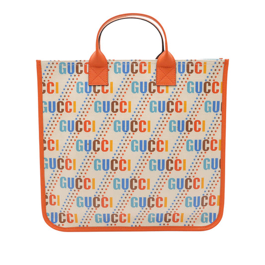 Gucci Childrens Canvas Logo Tote