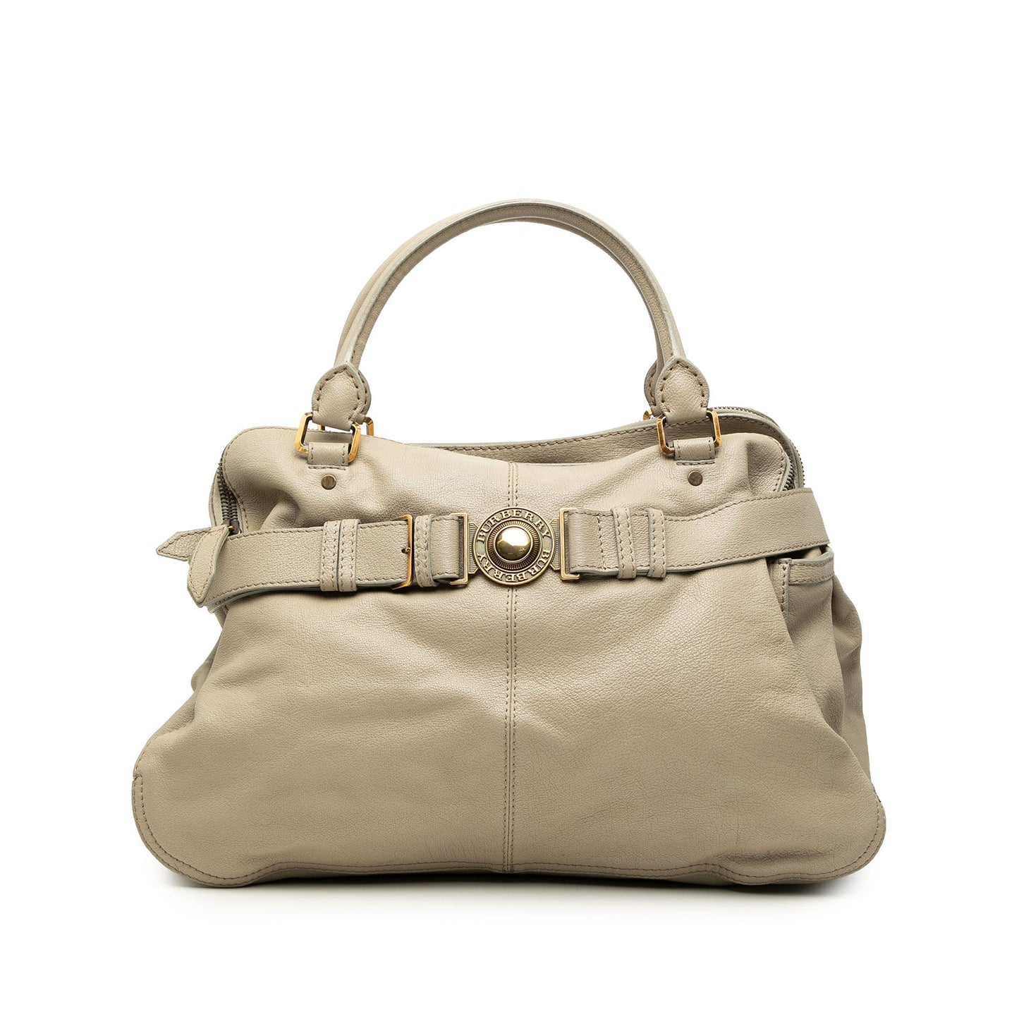 Burberry Leather Lambeth Tote