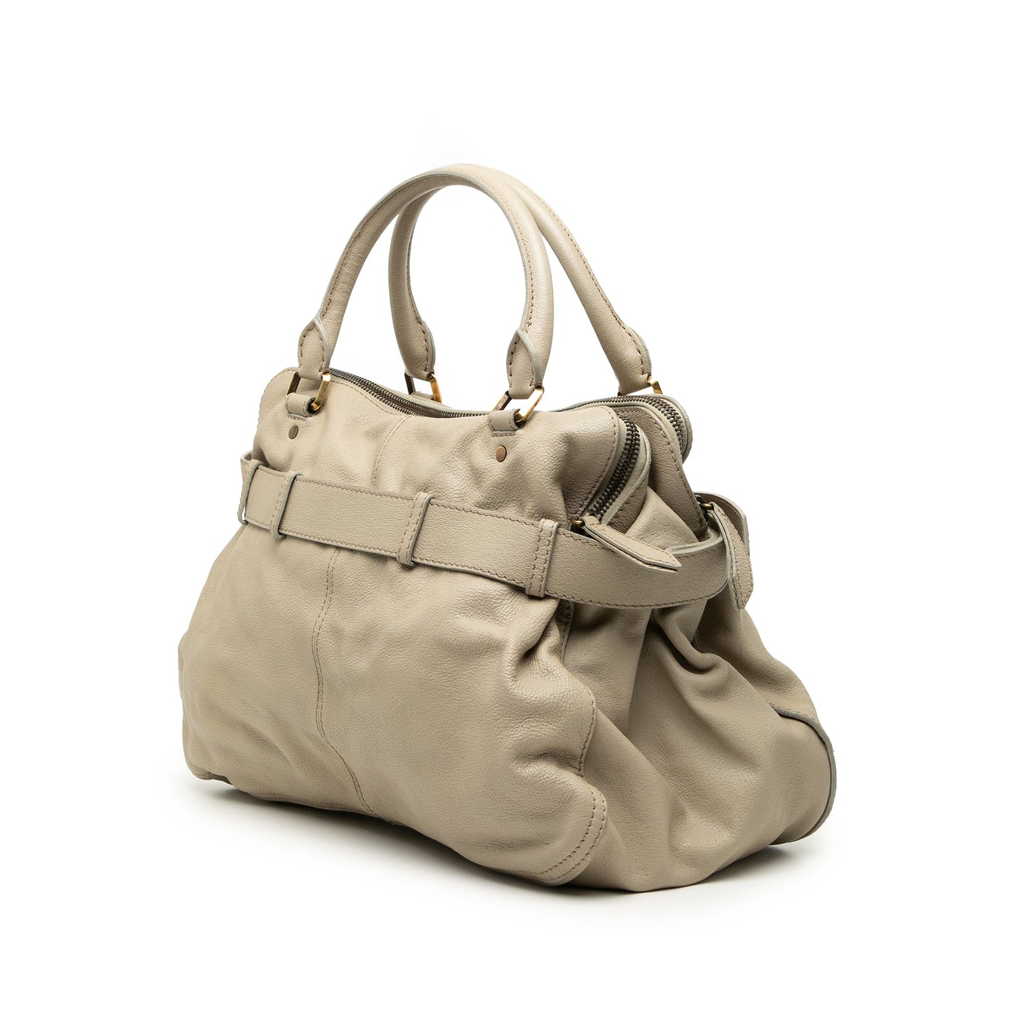 Burberry Leather Lambeth Tote