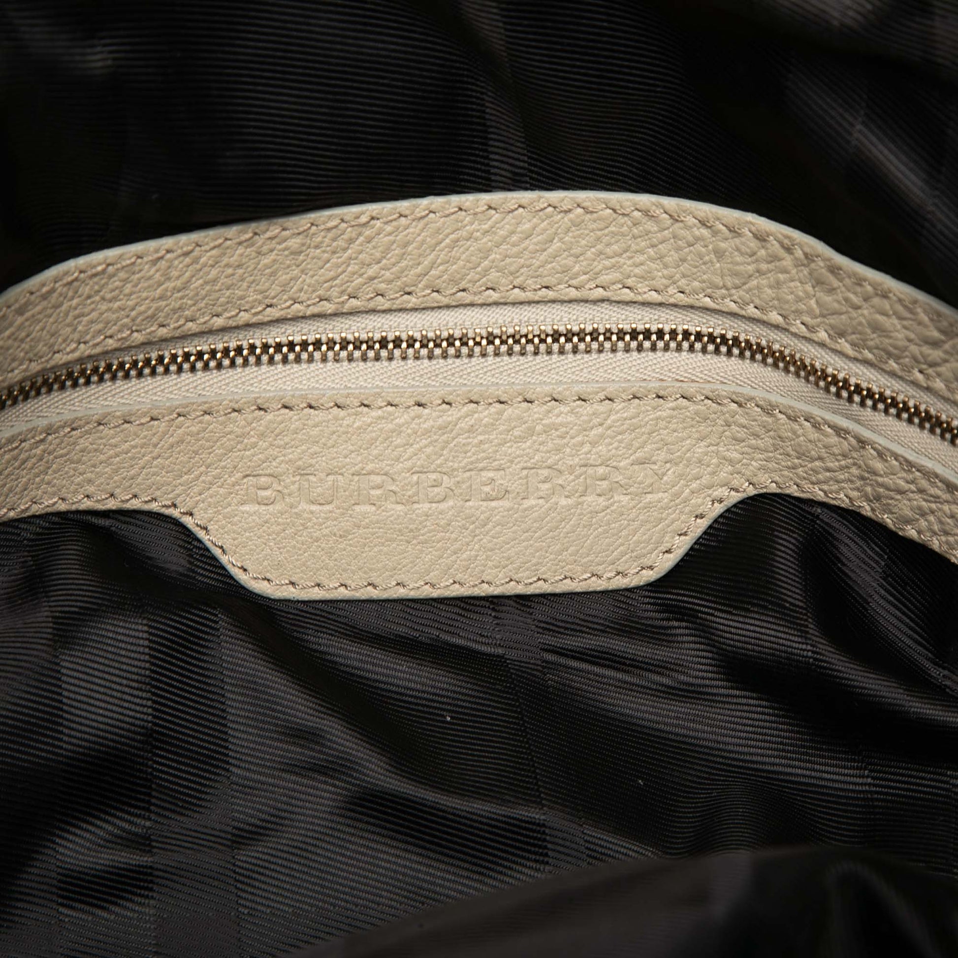Burberry Leather Lambeth Tote