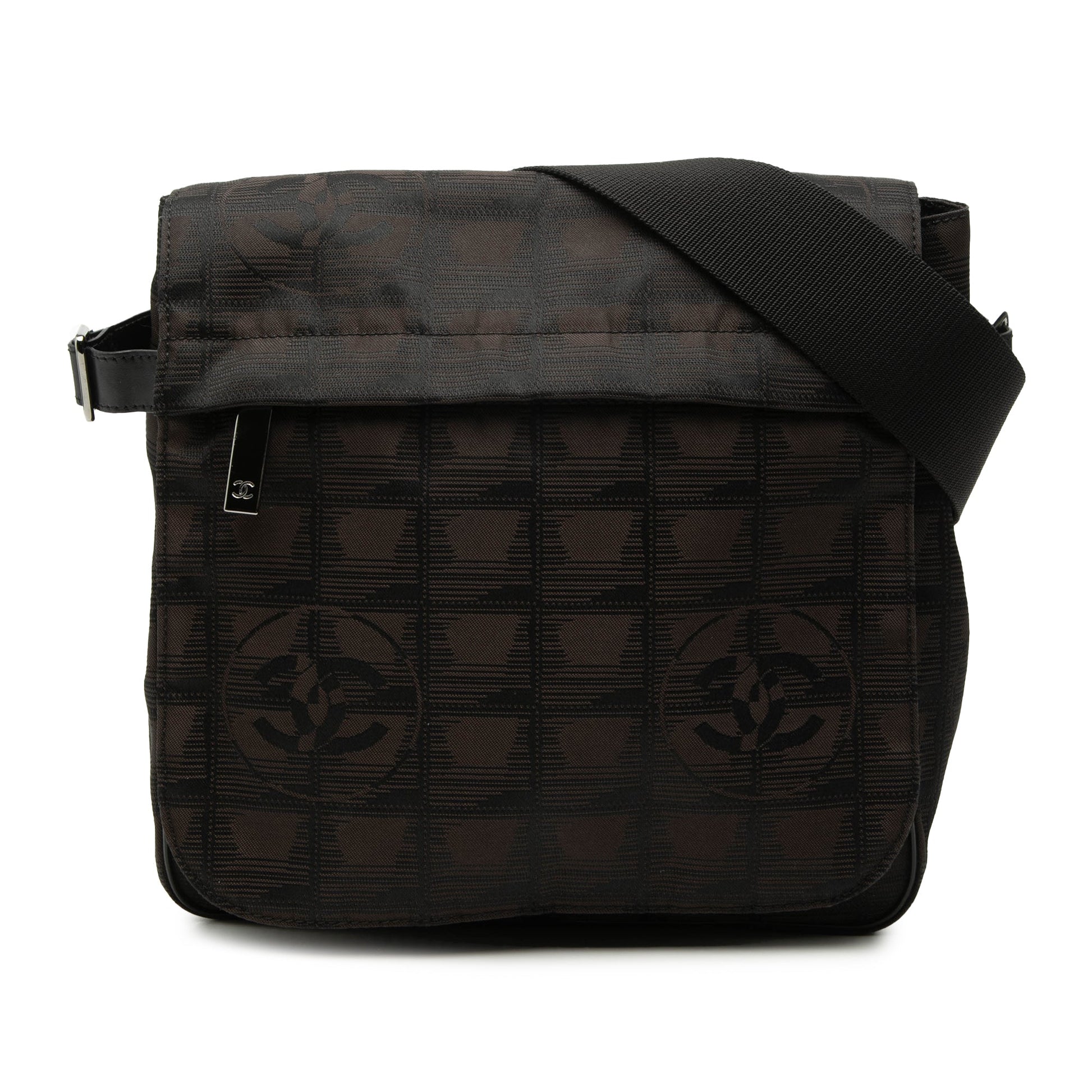 Chanel New Travel Line Nylon Messenger Bag
