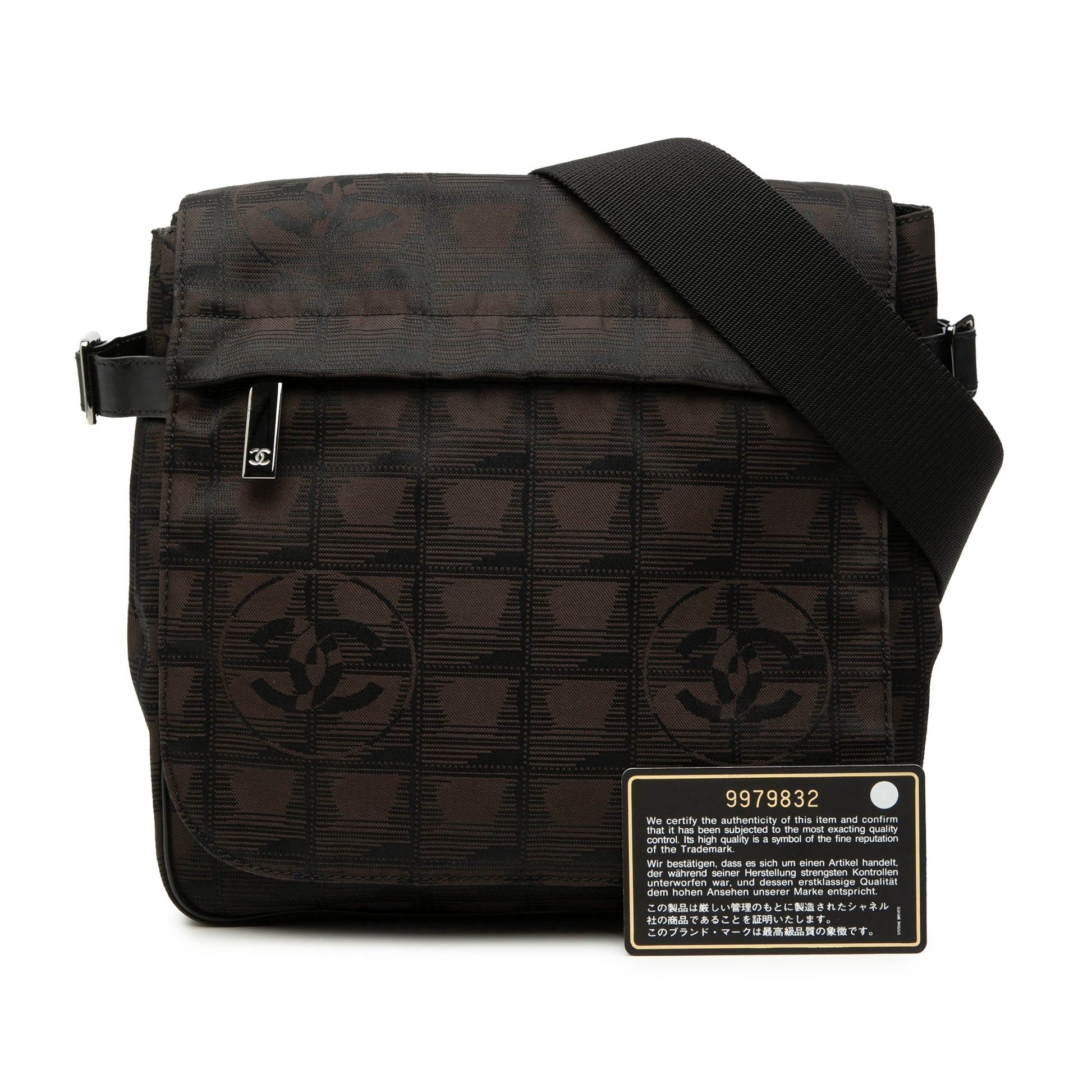 Chanel New Travel Line Nylon Messenger Bag
