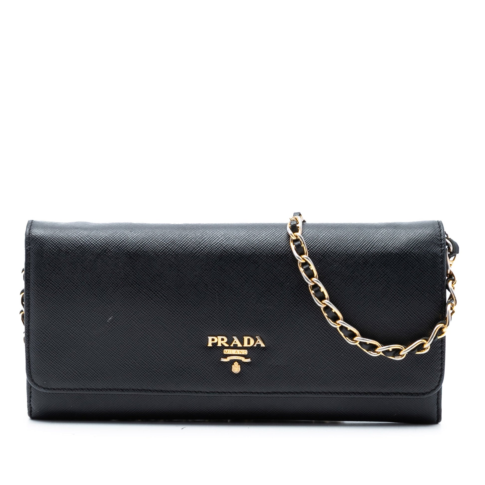 Prada Saffiano Wallet On Chain