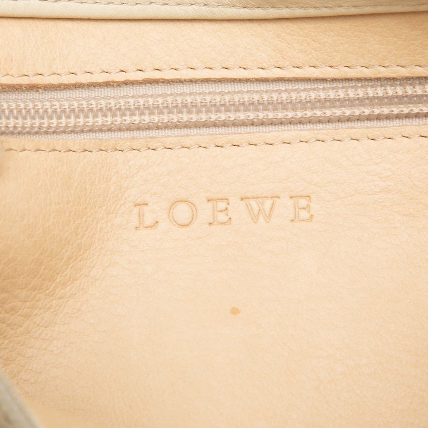 LOEWE Suede Anagram Shoulder Bag