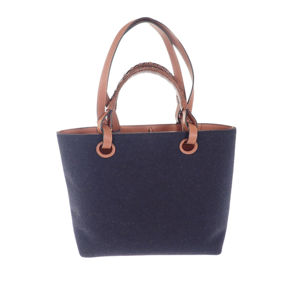 LOEWE Small Love Anagram Wool Tote