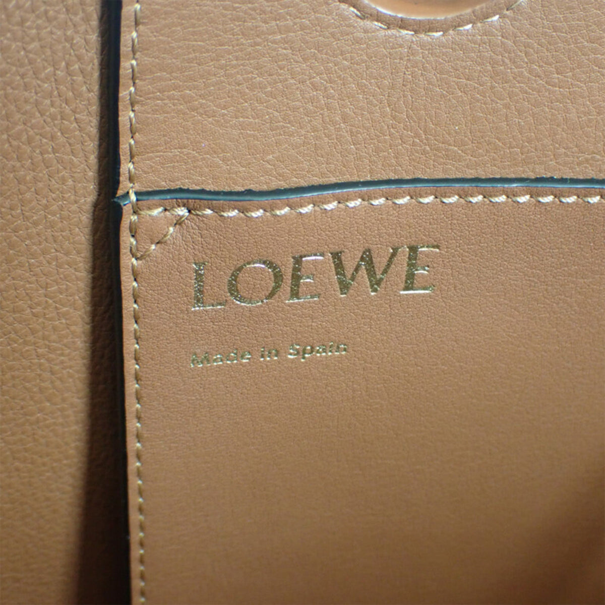 LOEWE Small Love Anagram Wool Tote