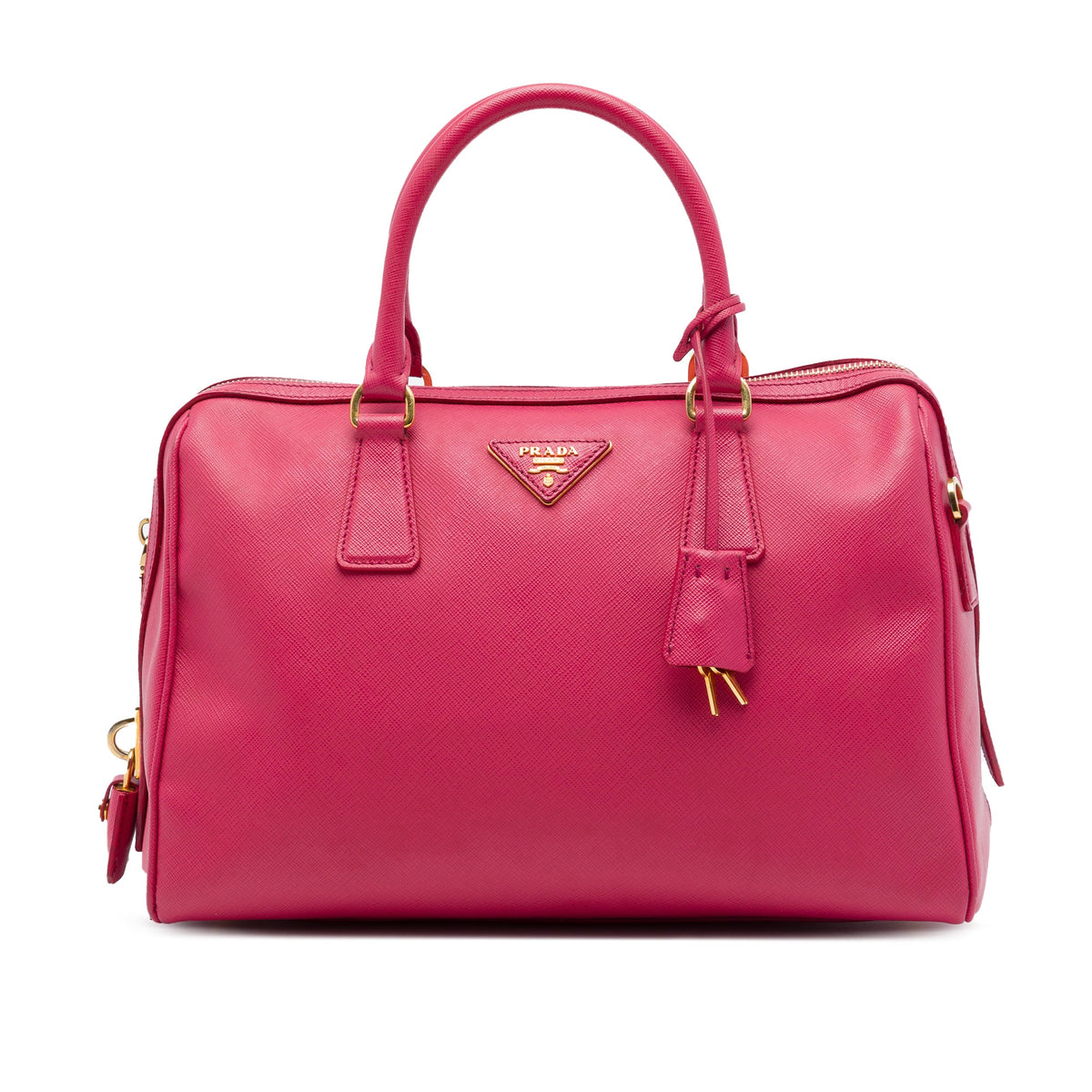 Prada Saffiano Lux Convertible Bowler Bag