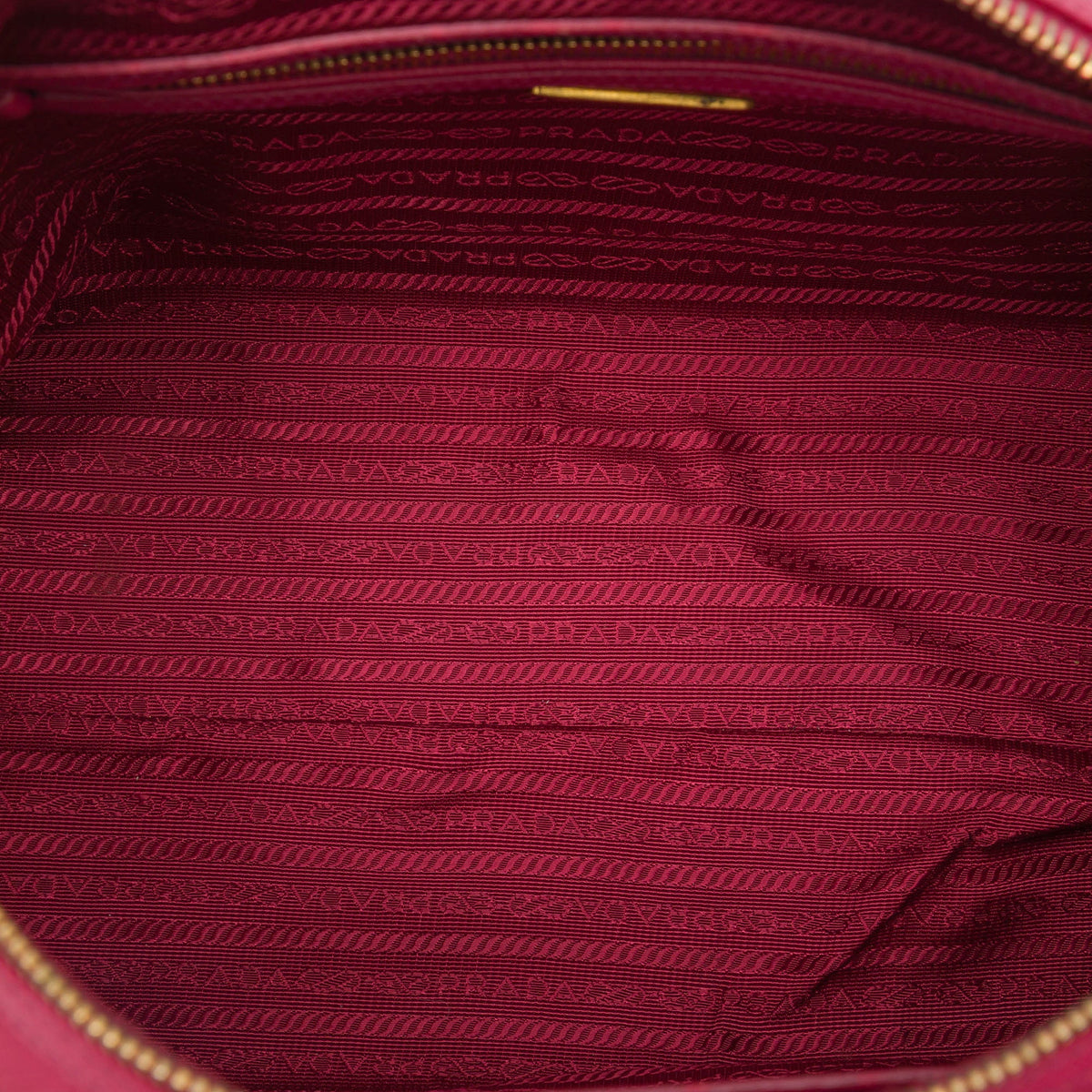 Prada Saffiano Lux Convertible Bowler Bag