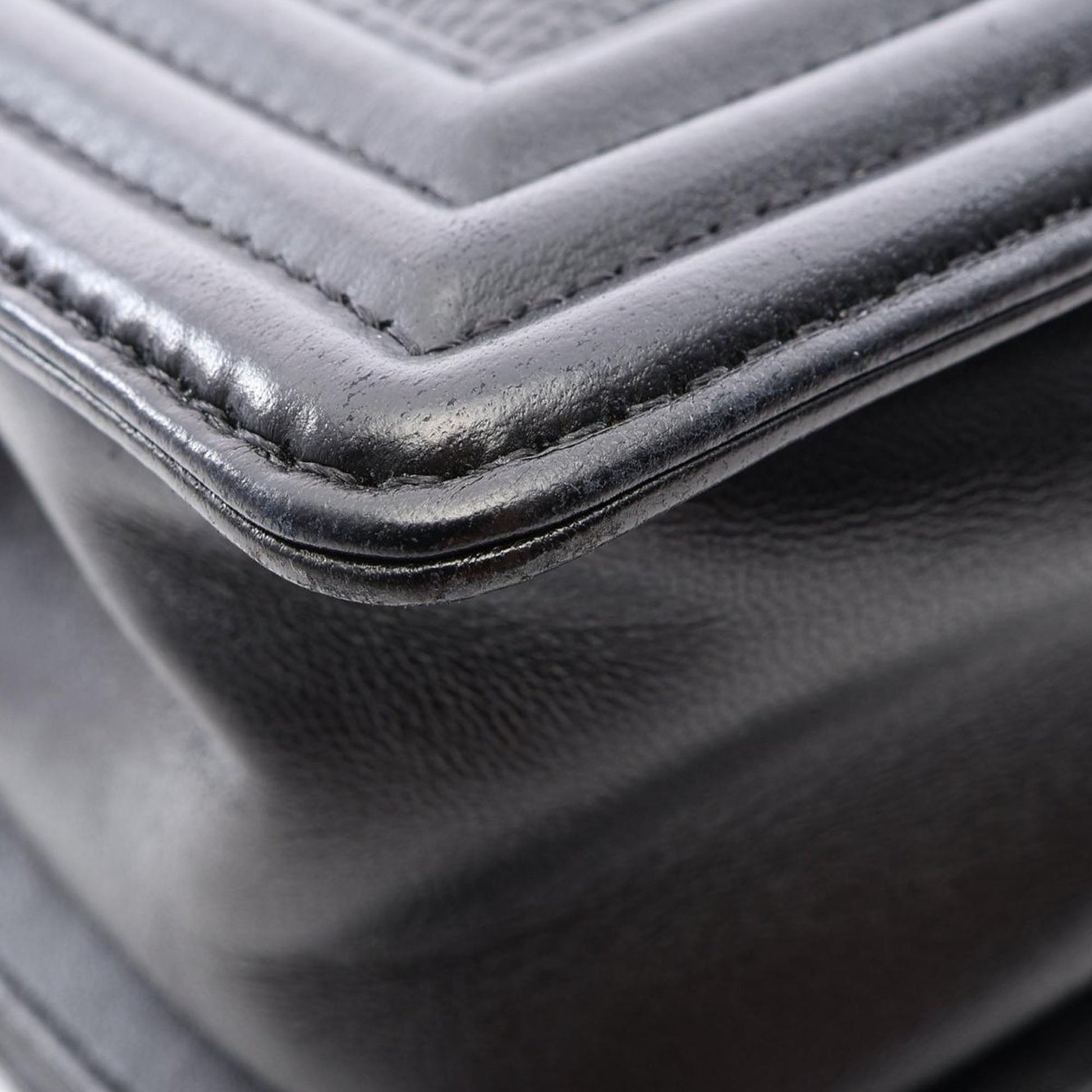 Chanel Small Embossed Calfskin Boy Flap