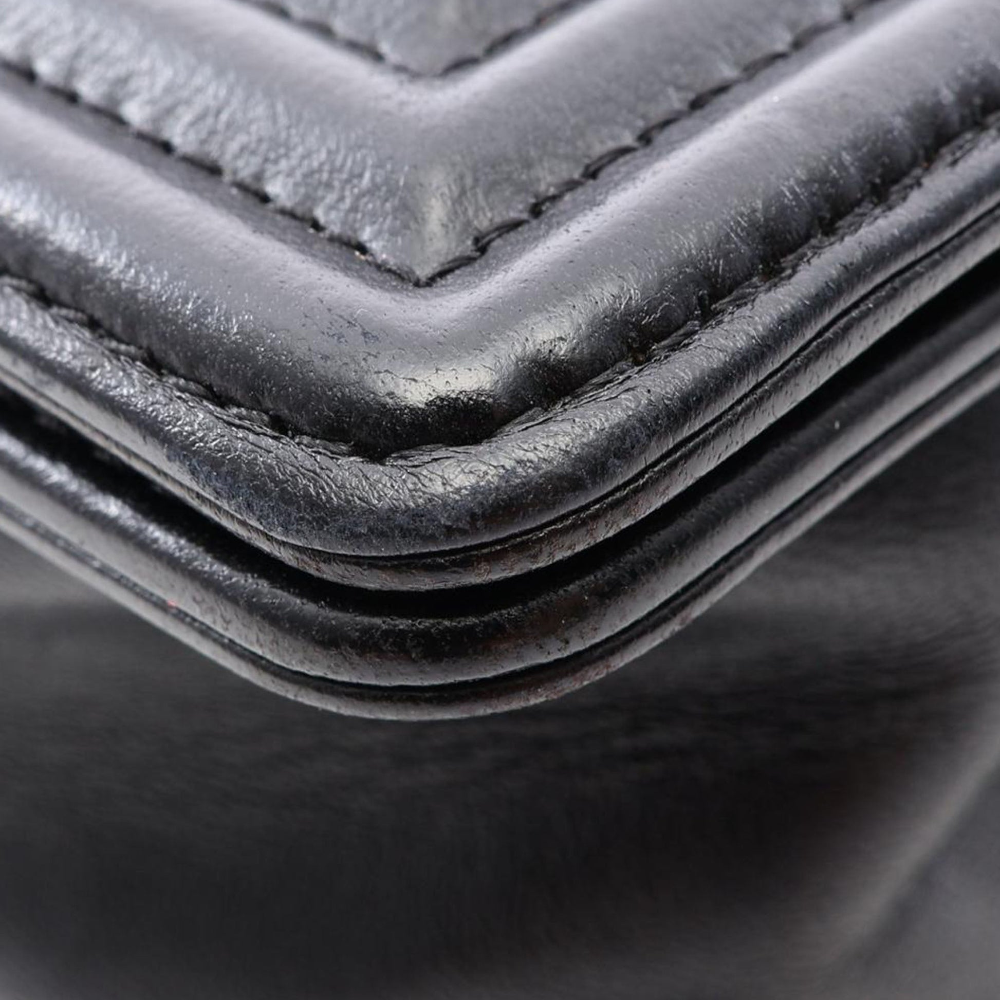 Chanel Small Embossed Calfskin Boy Flap