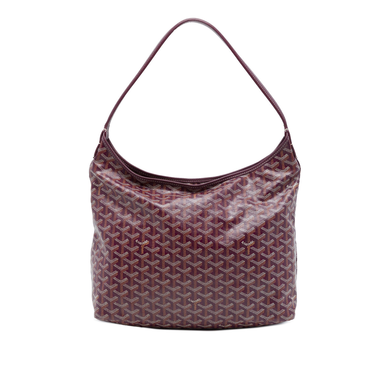 Goyard Goyardine Boheme Hobo — Red