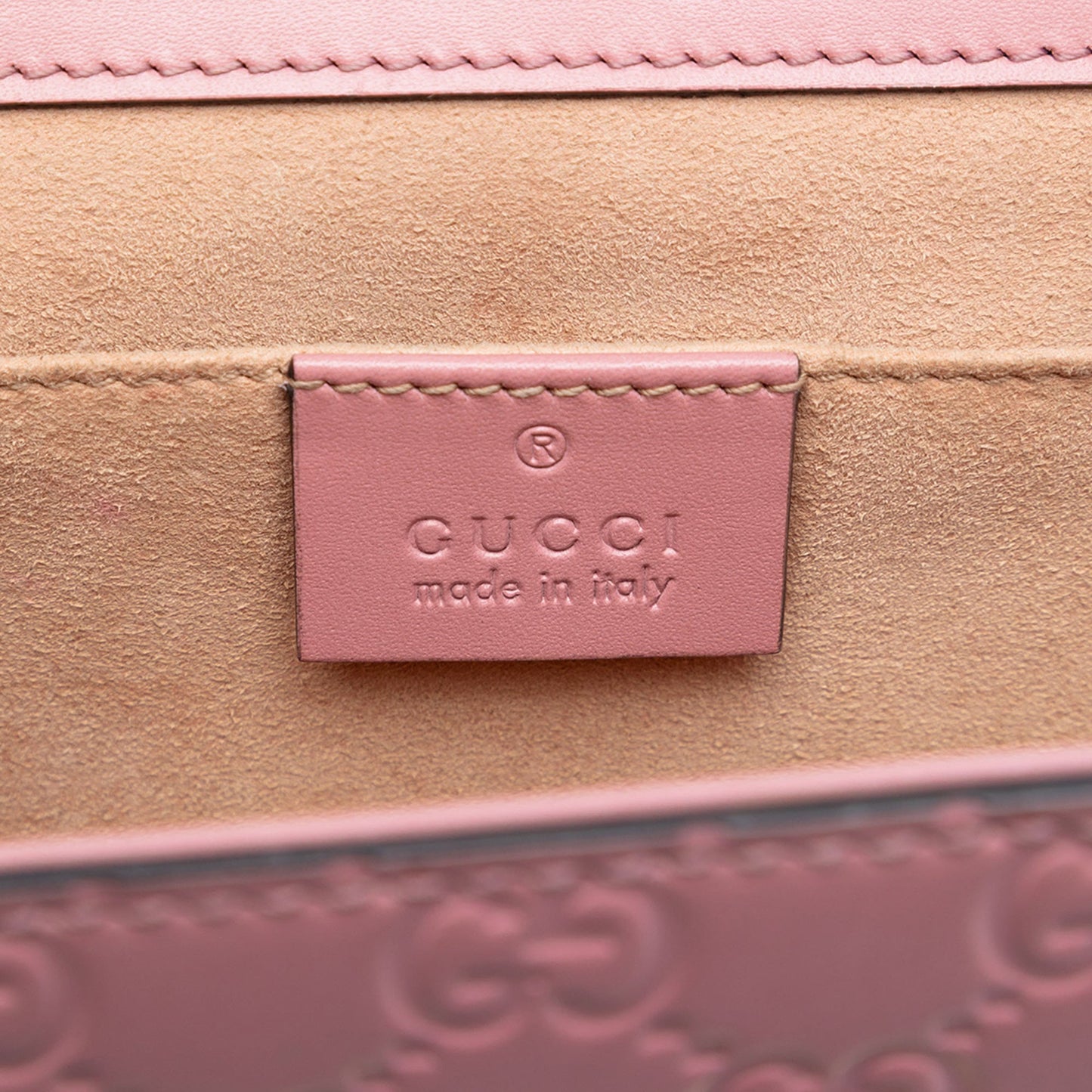 Small Guccissima Padlock Crossbody