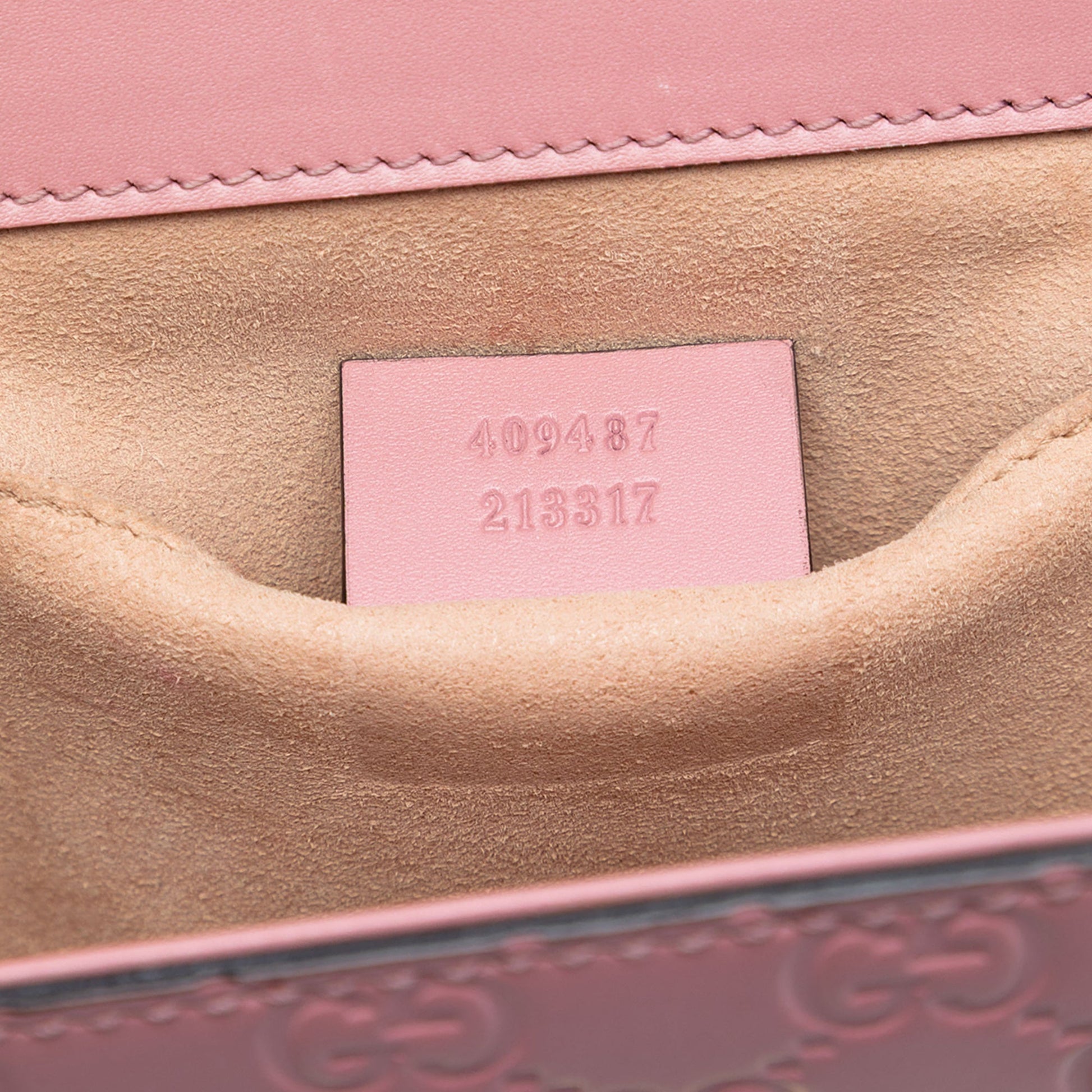 Small Guccissima Padlock Crossbody
