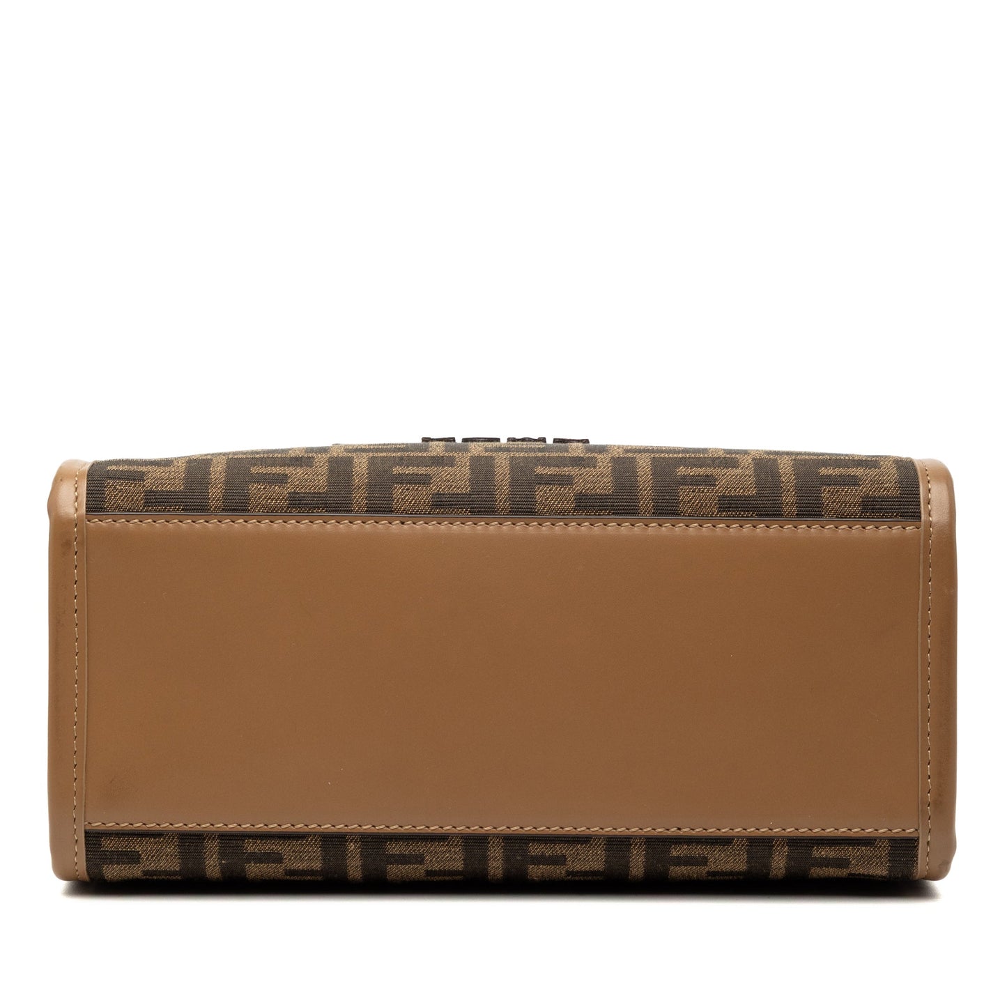 Fendi Small Zucca Canvas Sunshine Shopper Tote