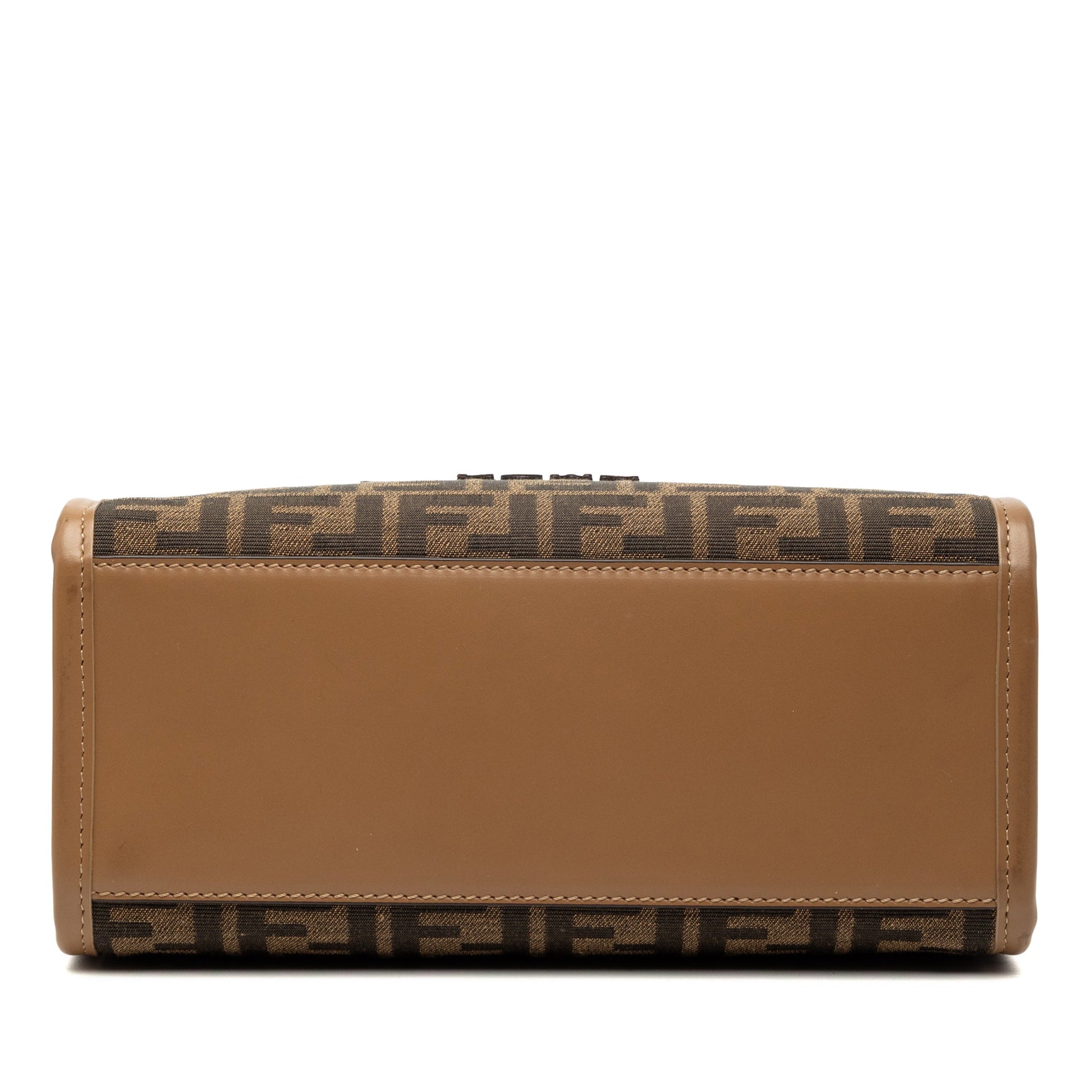 Fendi Small Zucca Canvas Sunshine Shopper Tote