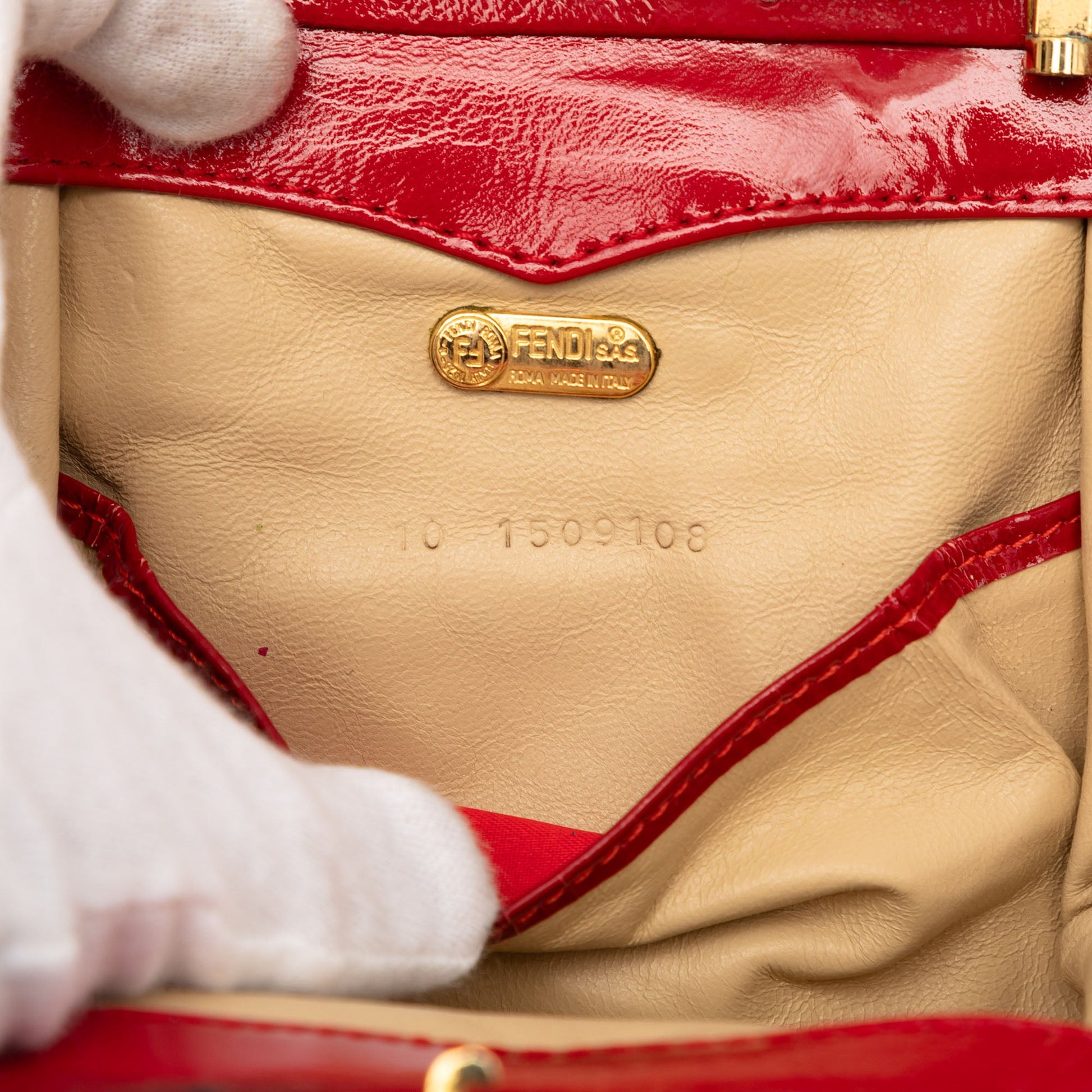 Patent Frame Shoulder Bag