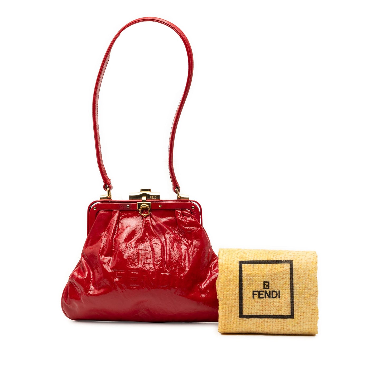 Patent Frame Shoulder Bag