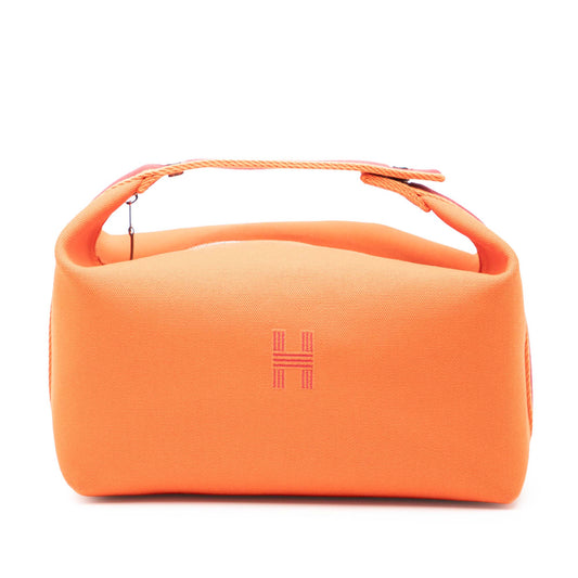 Hermès Large Toile Bride A Brac Case