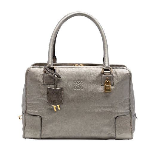 LOEWE Metallic Goatskin Amazona 36
