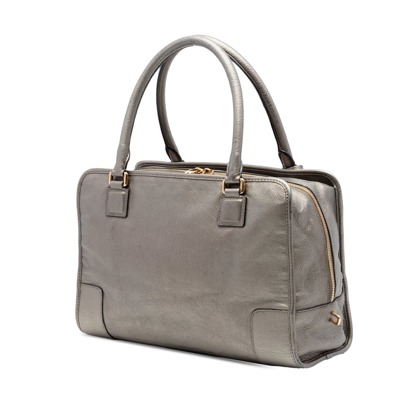LOEWE Metallic Goatskin Amazona 36