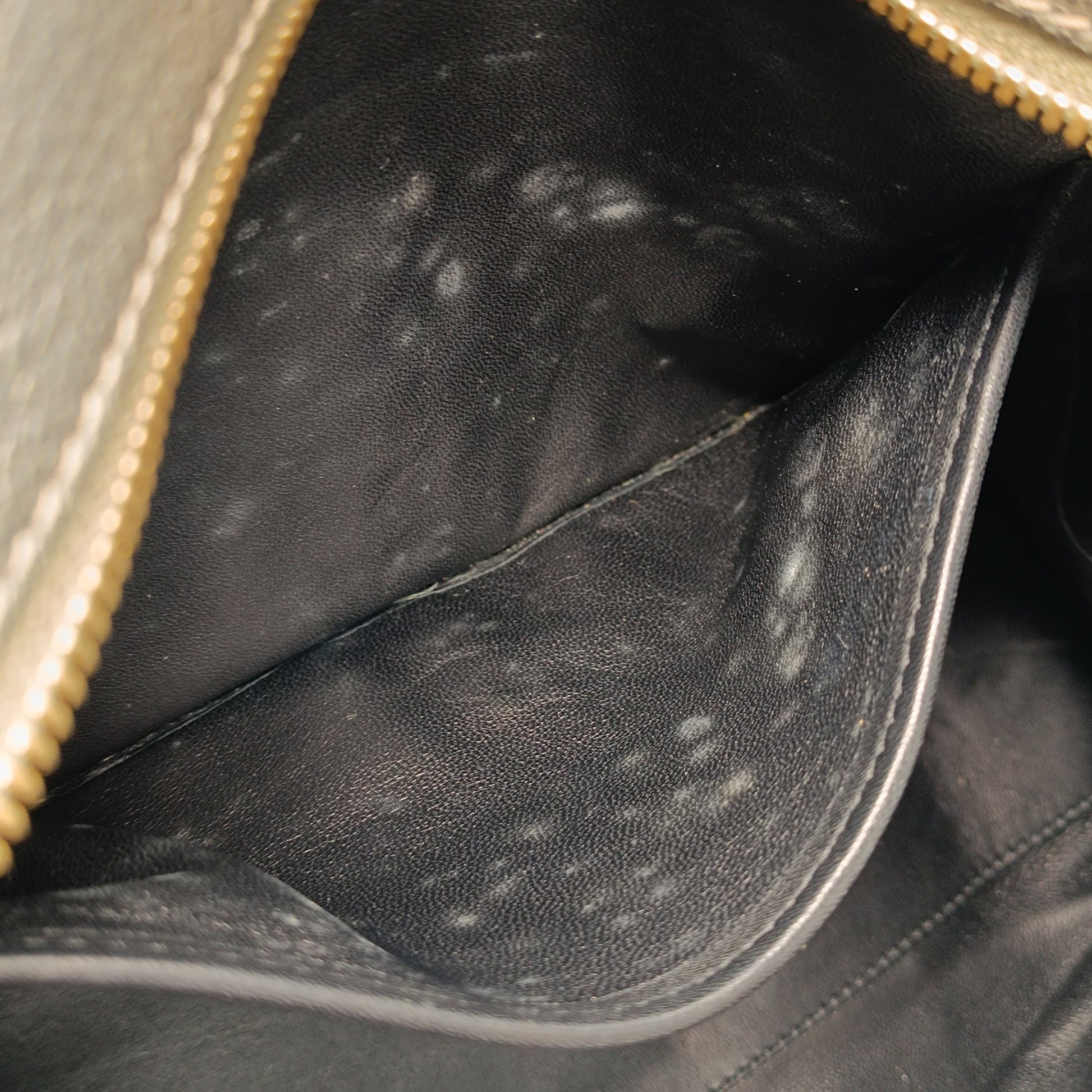 LOEWE Metallic Goatskin Amazona 36