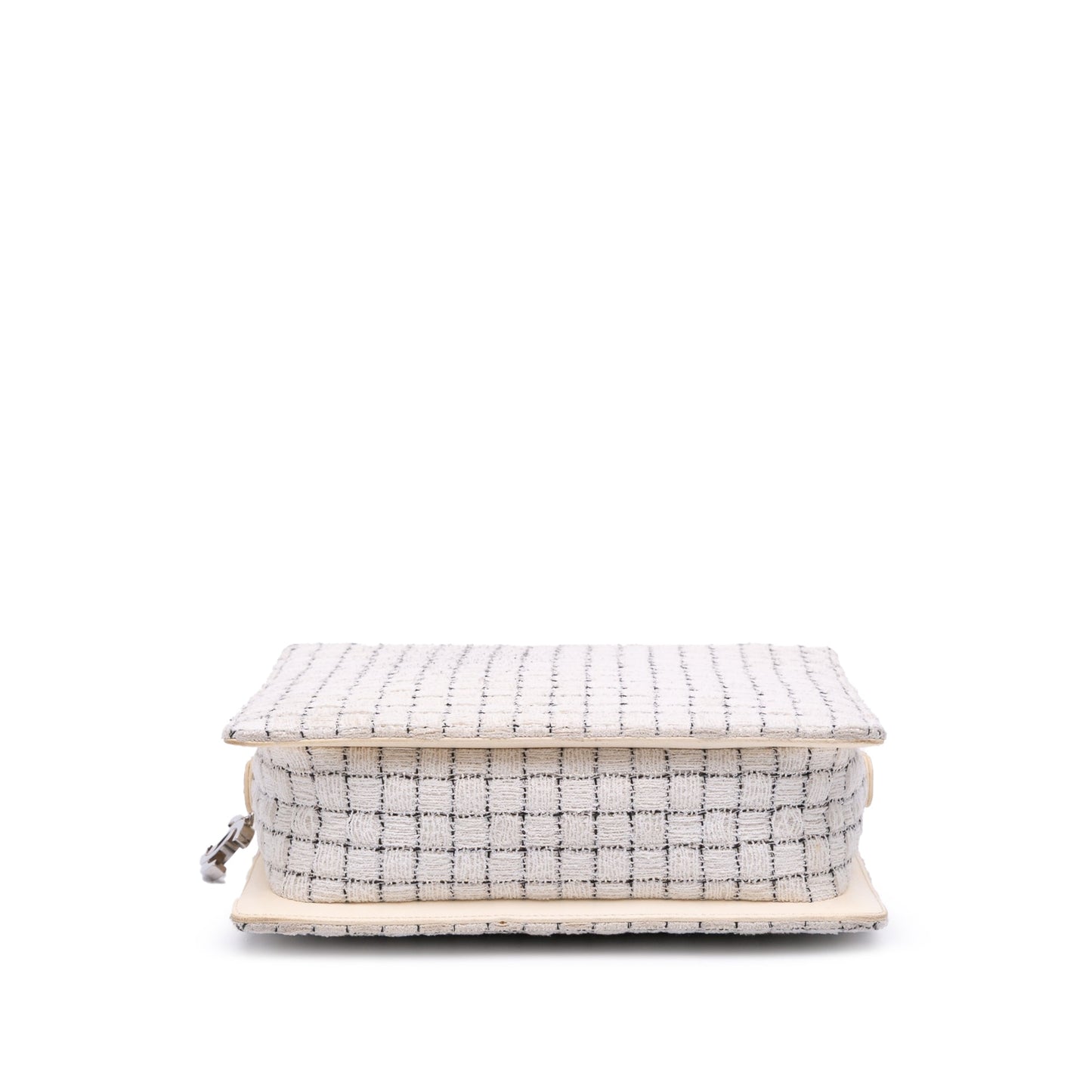 Chanel Tweed and Resin Zipped Shopping Bag