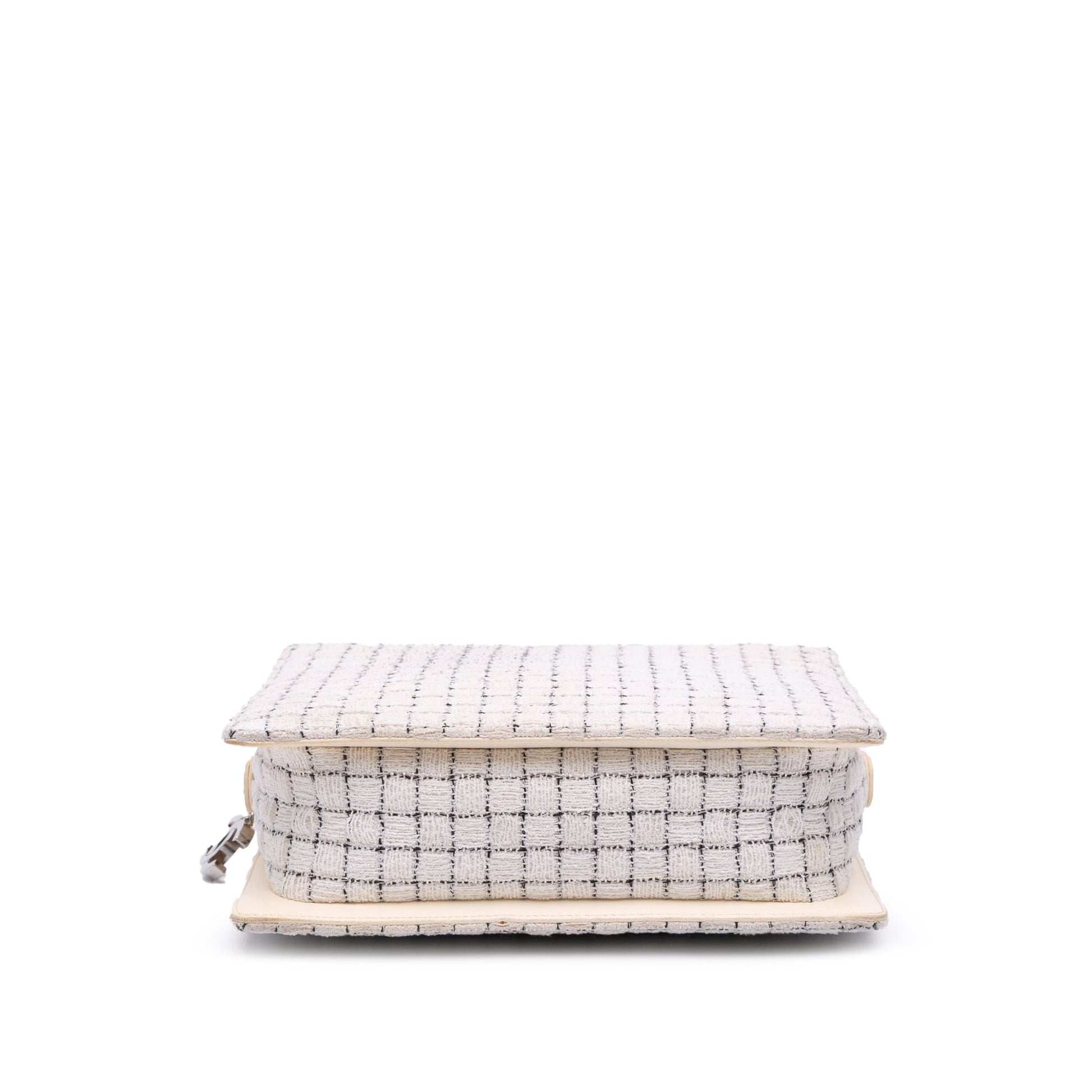 Chanel Tweed and Resin Zipped Shopping Bag