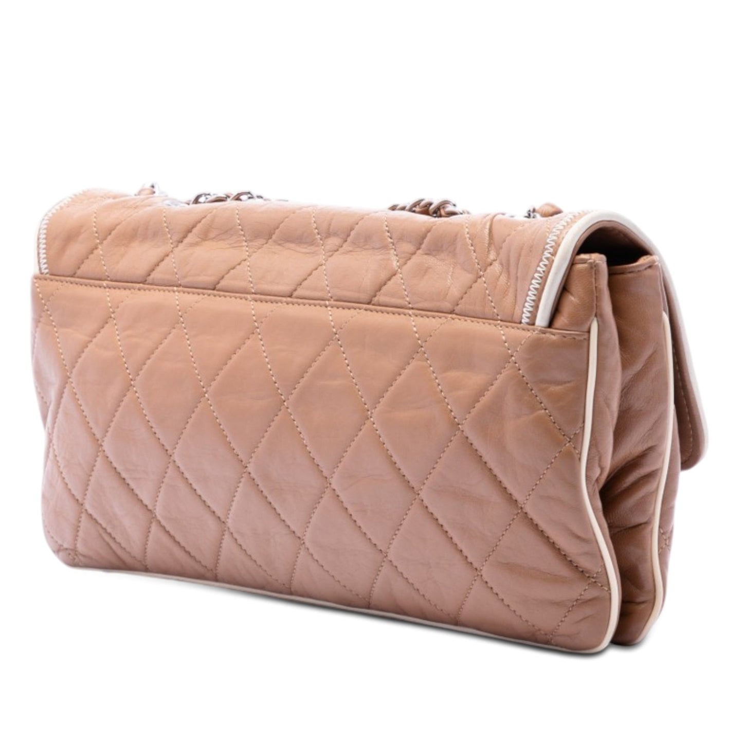 Chanel Quilted Aged Lambskin Reissue 2.55 East West Flap
