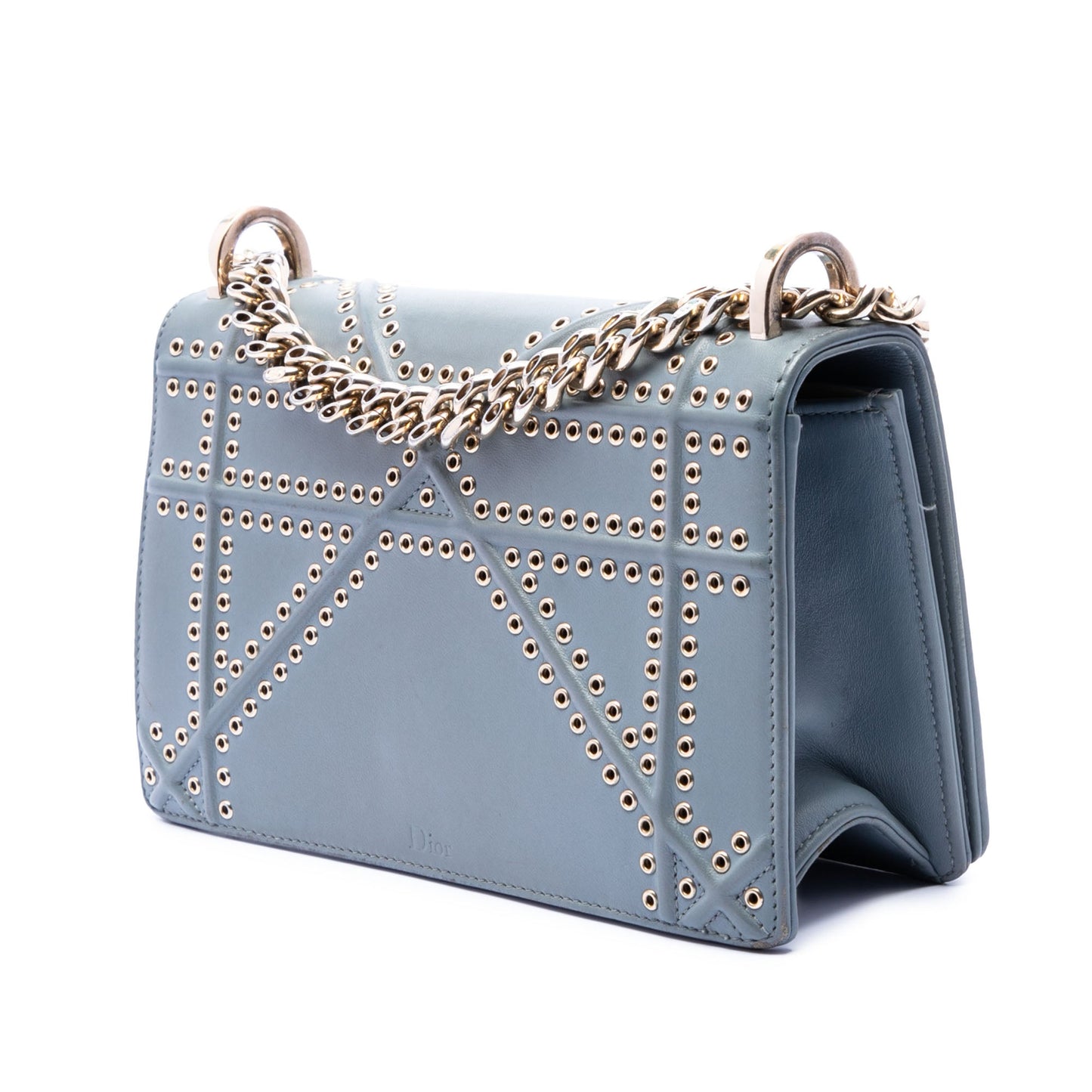 Dior Small Studded Calfskin Diorama Crossbody