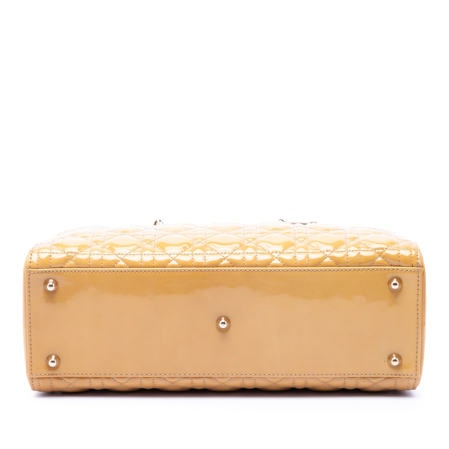 Dior Large Patent Cannage Lady Dior