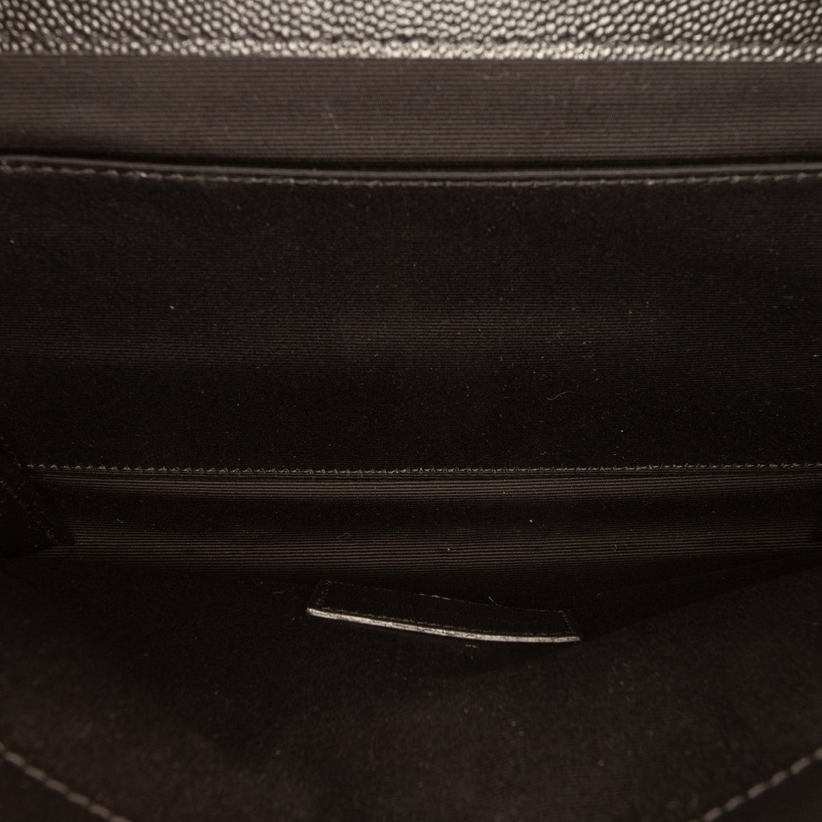 Saint Laurent Grain De Poudre Matelasse Cassandre Flap Pouch