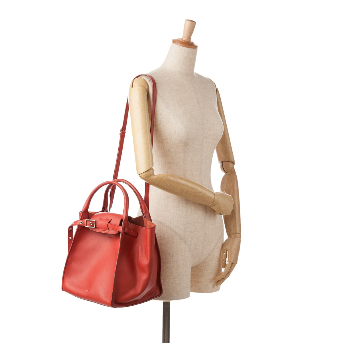 Celine Small Big Bag — Red