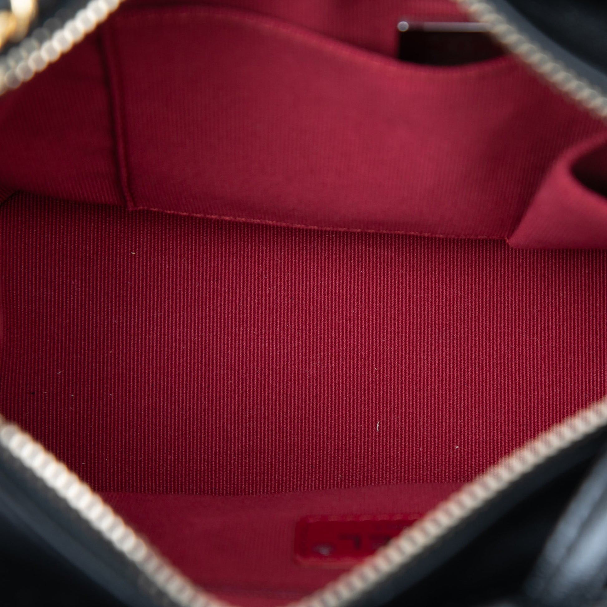 Chanel Small Quilted Aged Calfskin Gabrielle Hobo