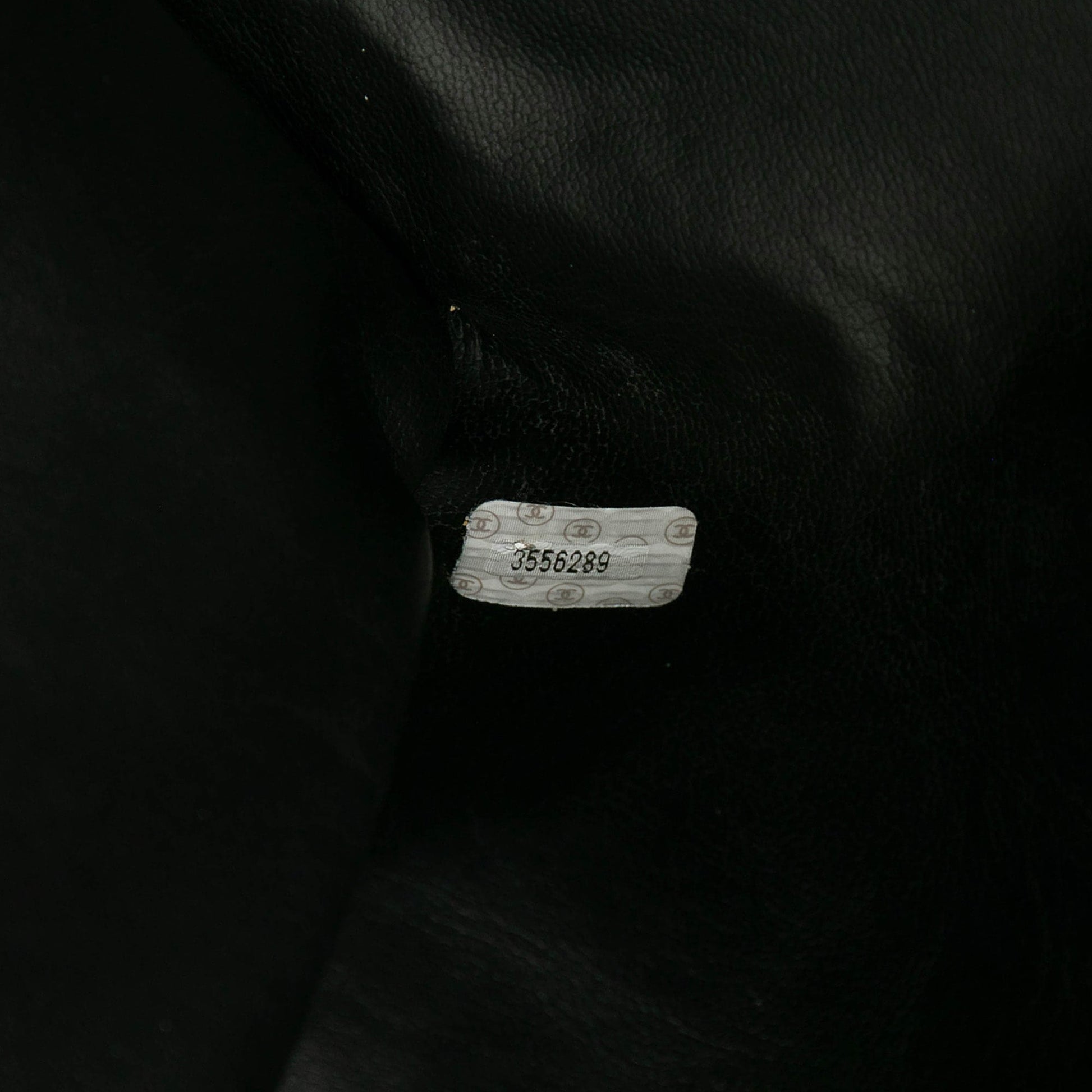 Chanel Quilted Lambskin Grand Logo Duffle Bag
