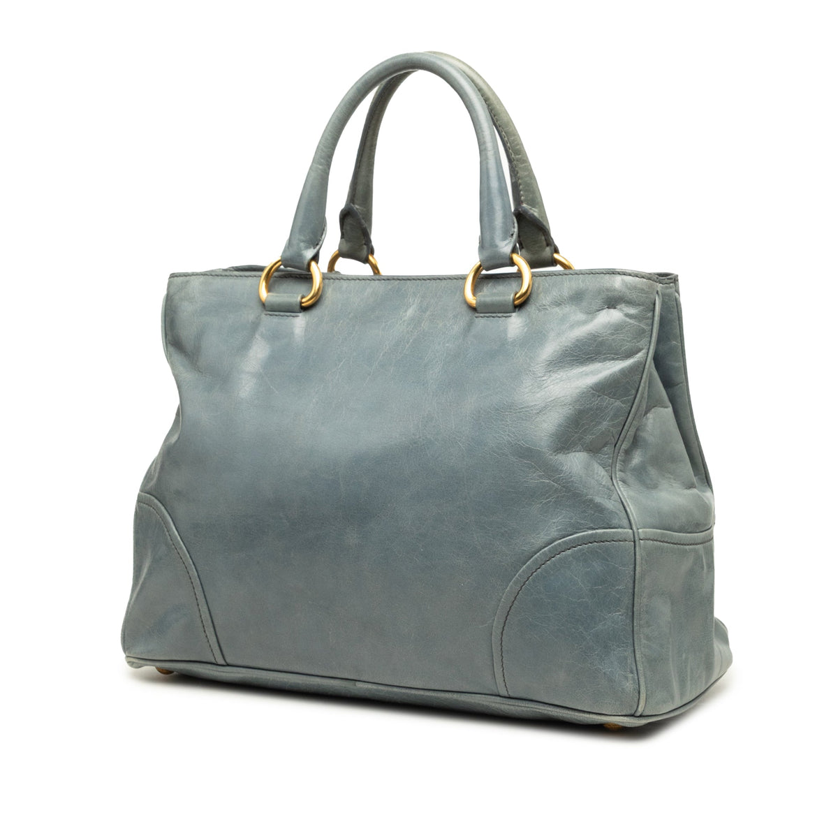 Prada Vitello Shine Satchel