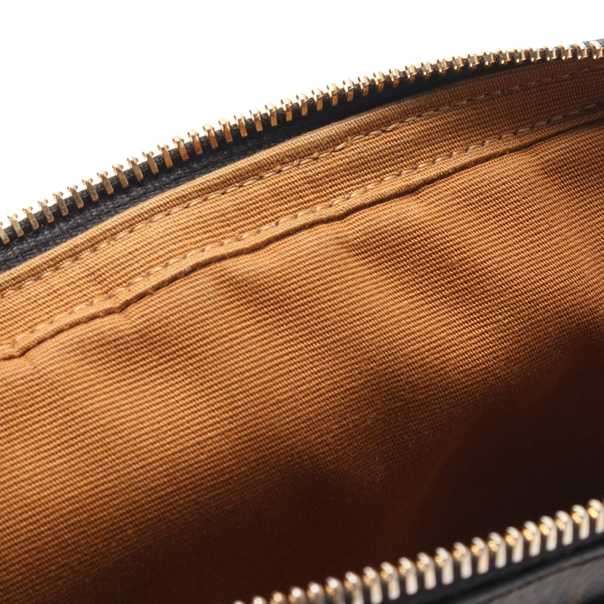 Celine Medium Triomphe Coated Canvas Logo Crossbody — Black