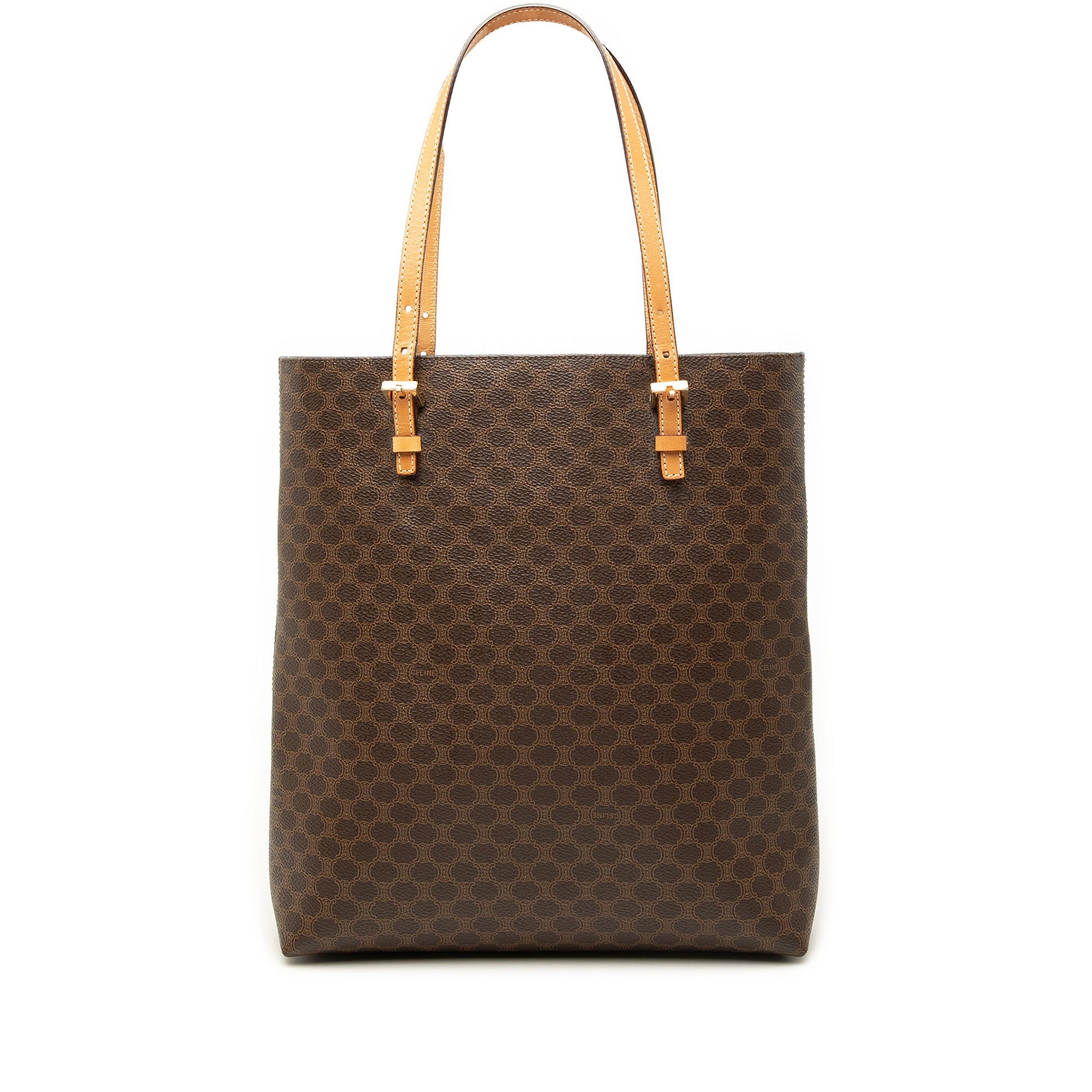 Celine Macadam Coated Canvas Tote