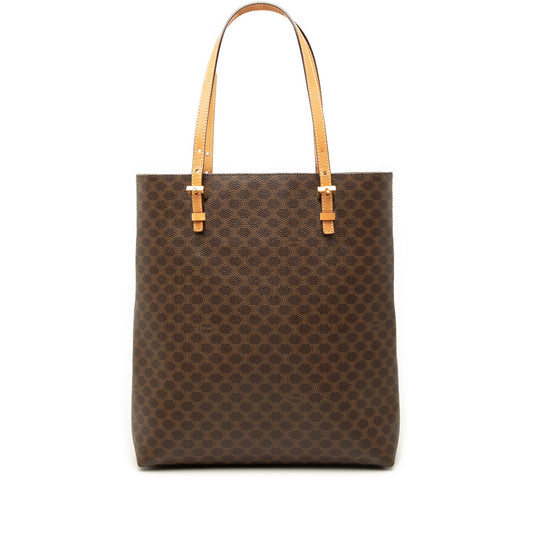 Celine Macadam Coated Canvas Tote