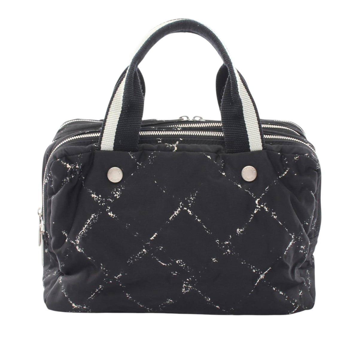 Chanel Old Travel Line Nylon Handbag
