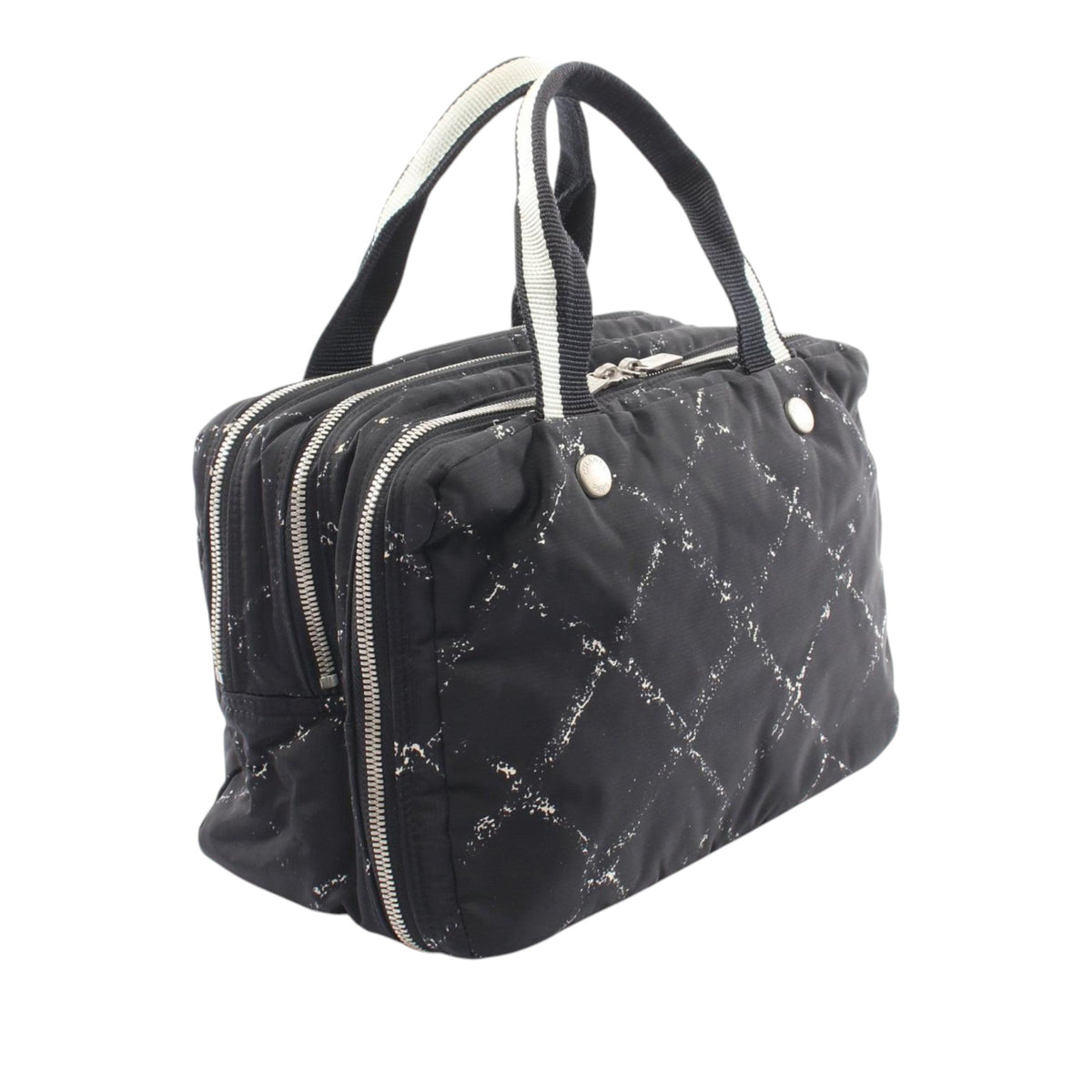 Chanel Old Travel Line Nylon Handbag