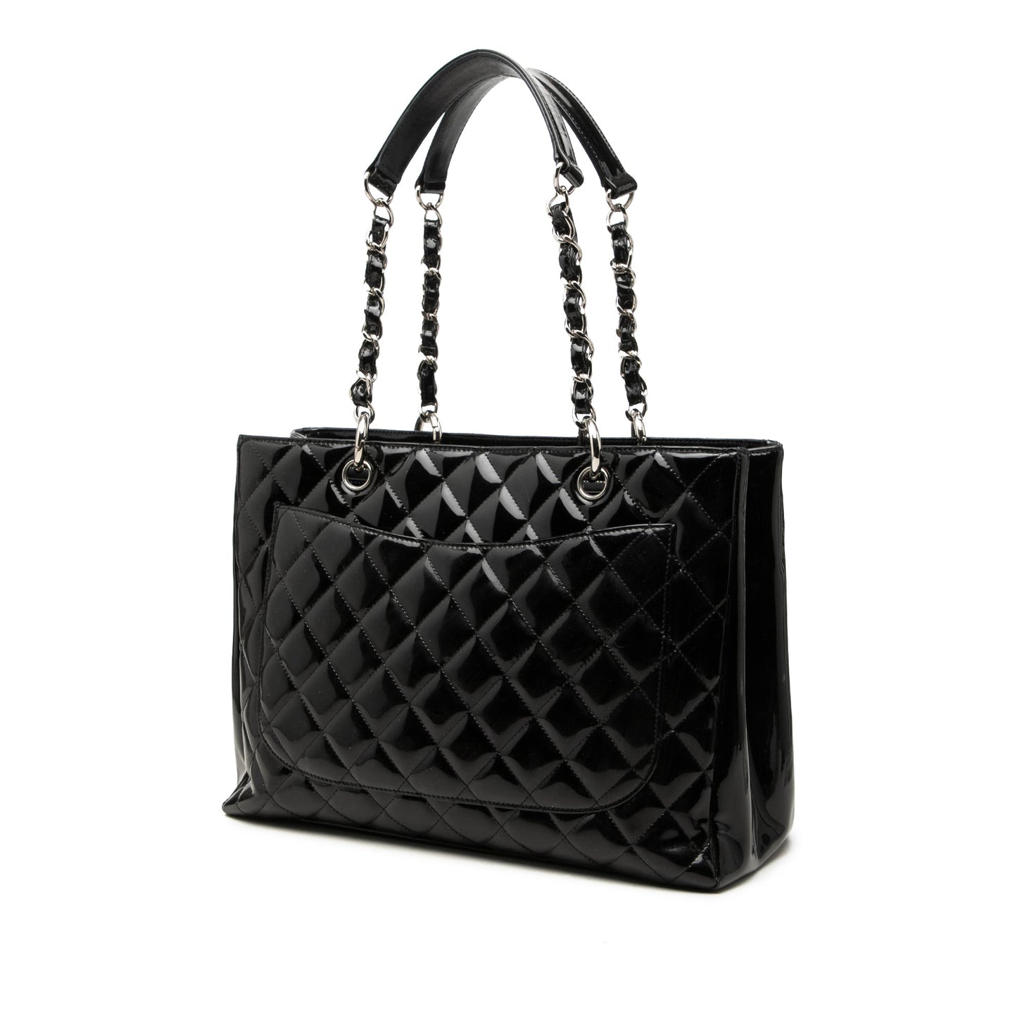 Chanel Patent Grand Shopping Tote