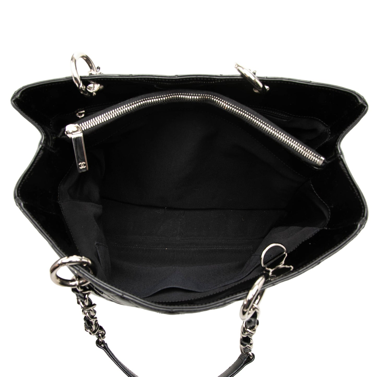 Chanel Patent Grand Shopping Tote