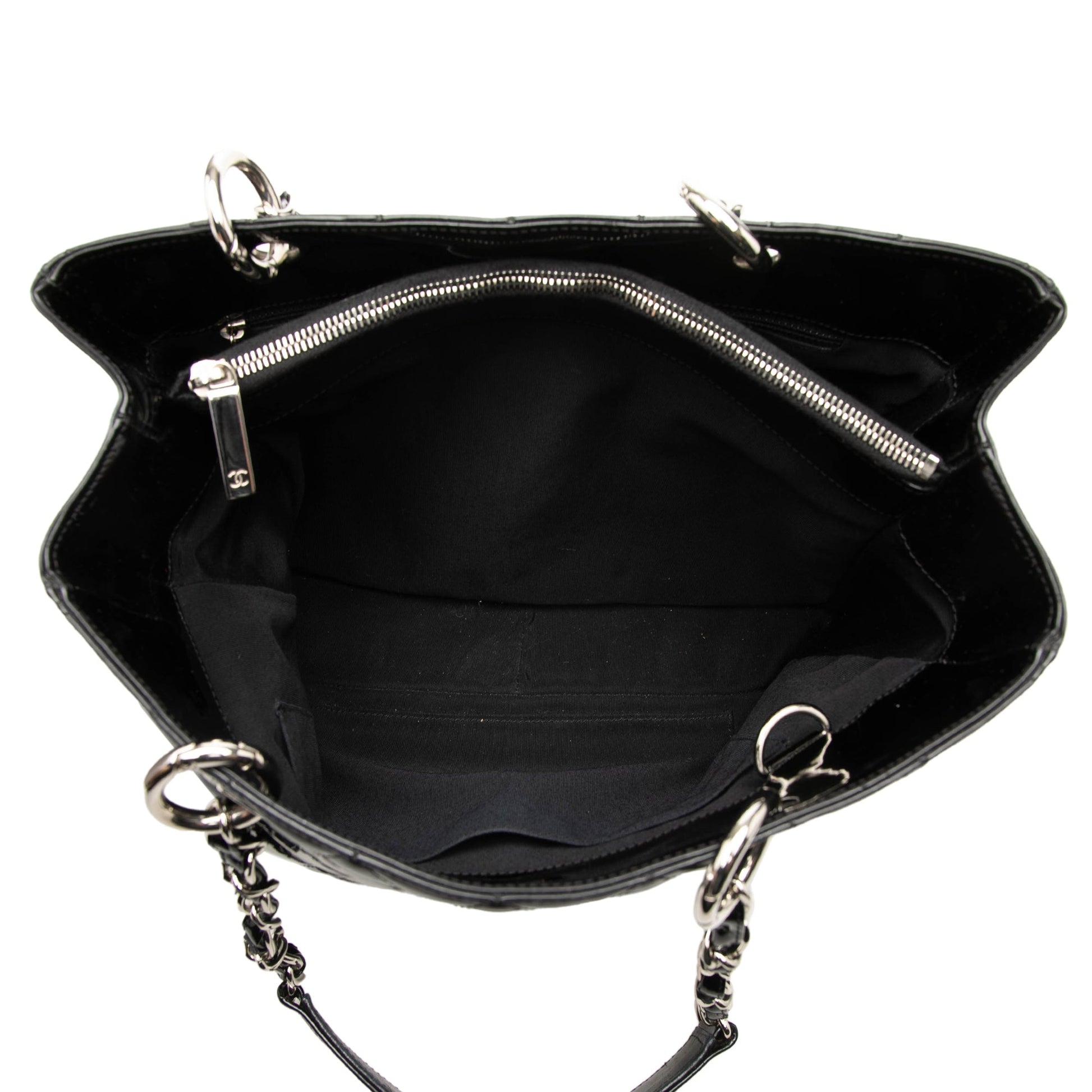Chanel Patent Grand Shopping Tote